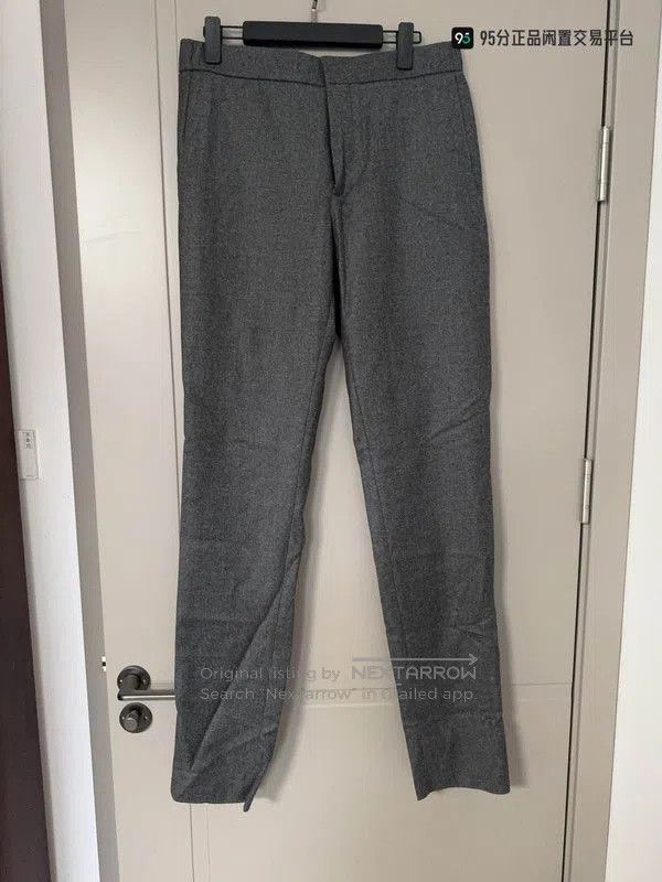 Loro Piana Loro Piana Unisex Dark Gray Wool Casual Pants. Size US 32 / EU 48 - 1 Thumbnail
