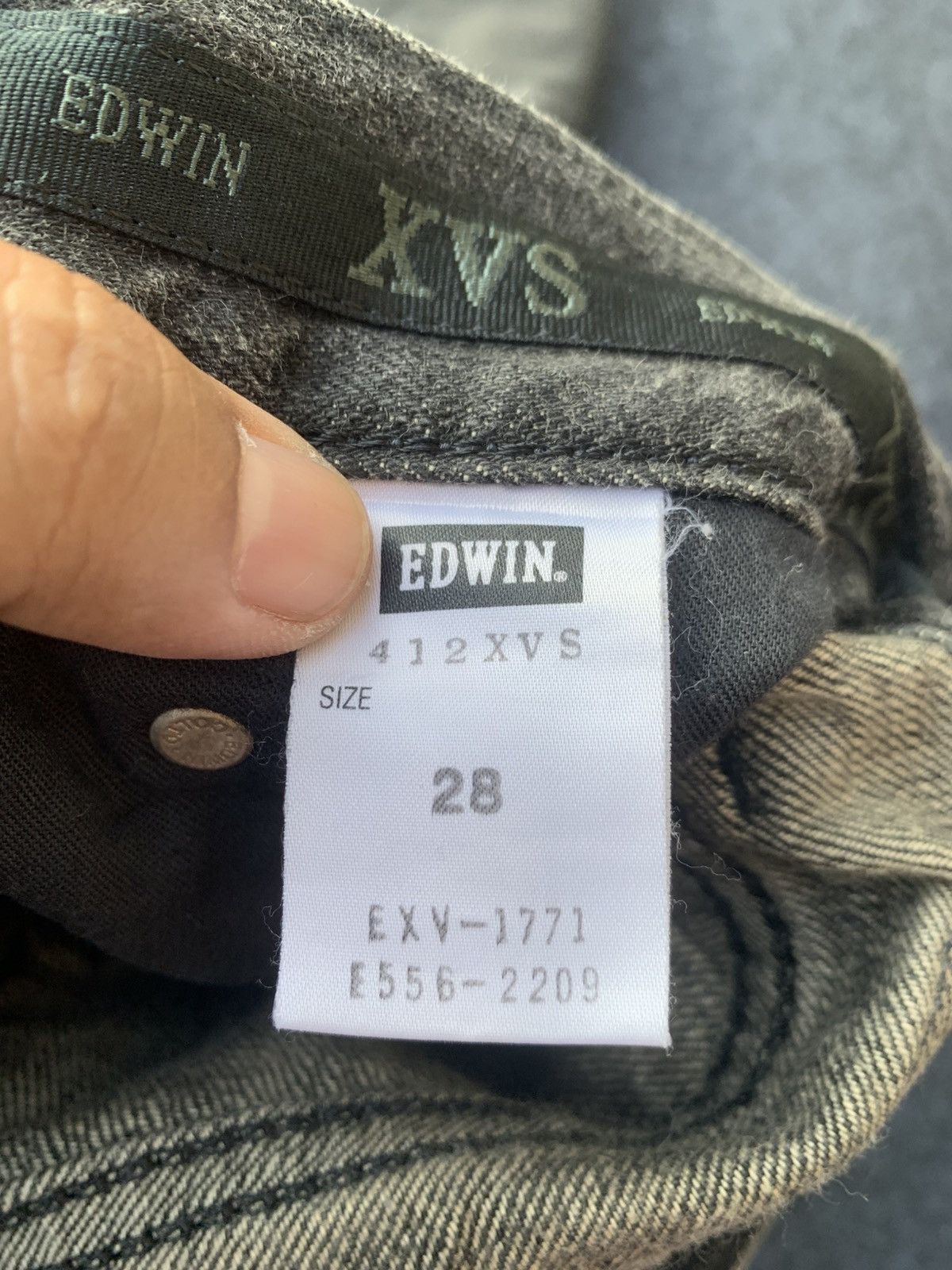 Edwin Flare Edwin XVS Faded black. (23) Size US 30 / EU 46 - 7 Thumbnail