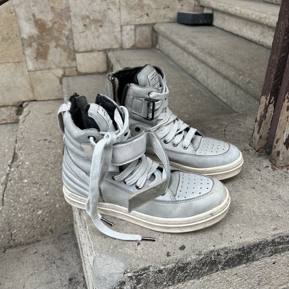 Allsaints Allsaints Geo Hi Top Sneakers Size US 6 / EU 39 - 17 Thumbnail