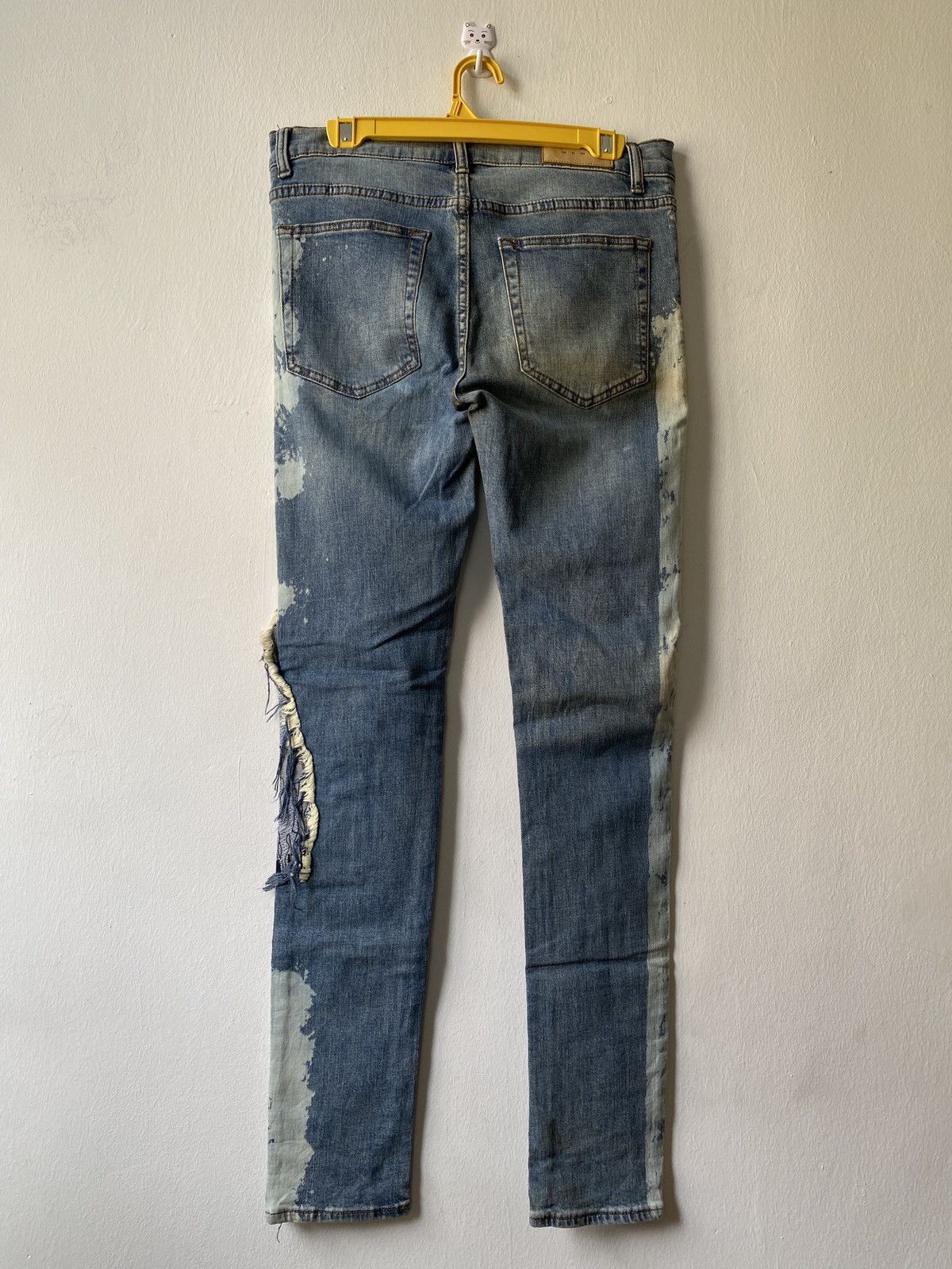 Japanese Brand × MNML Japanese Brand MNML Strechable Skinny Jeans Size US 31 - 2 Thumbnail