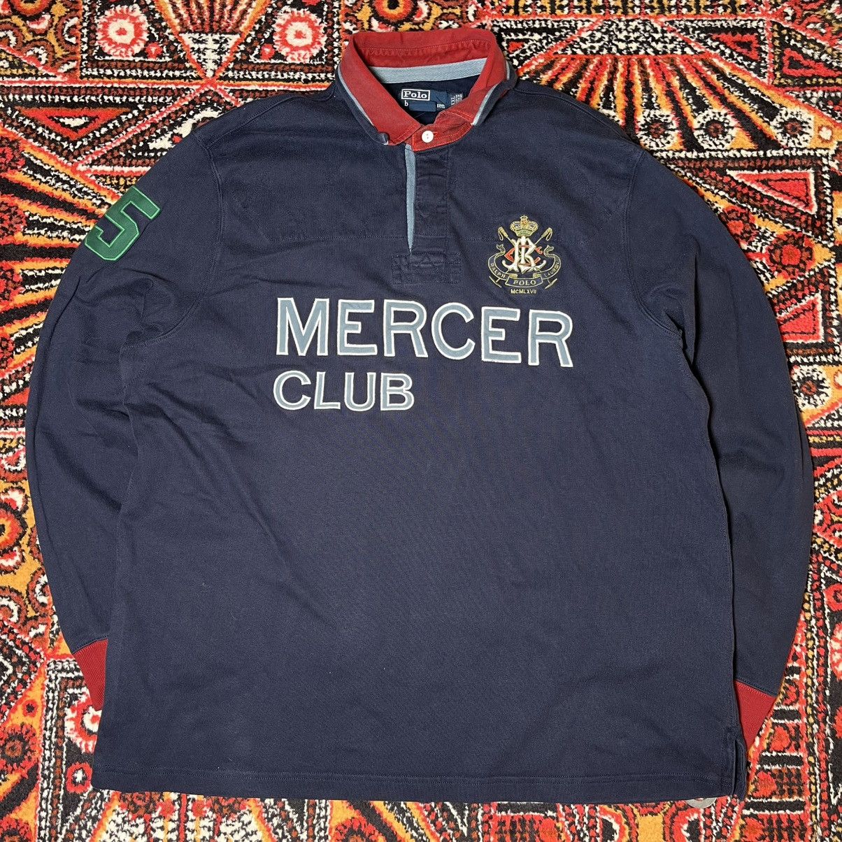 Ralph Lauren Vintage Chief Keef Style Longsleeve Ralph Lauren Mercer Club Size US XXL / EU 58 / 5 - 6 Thumbnail