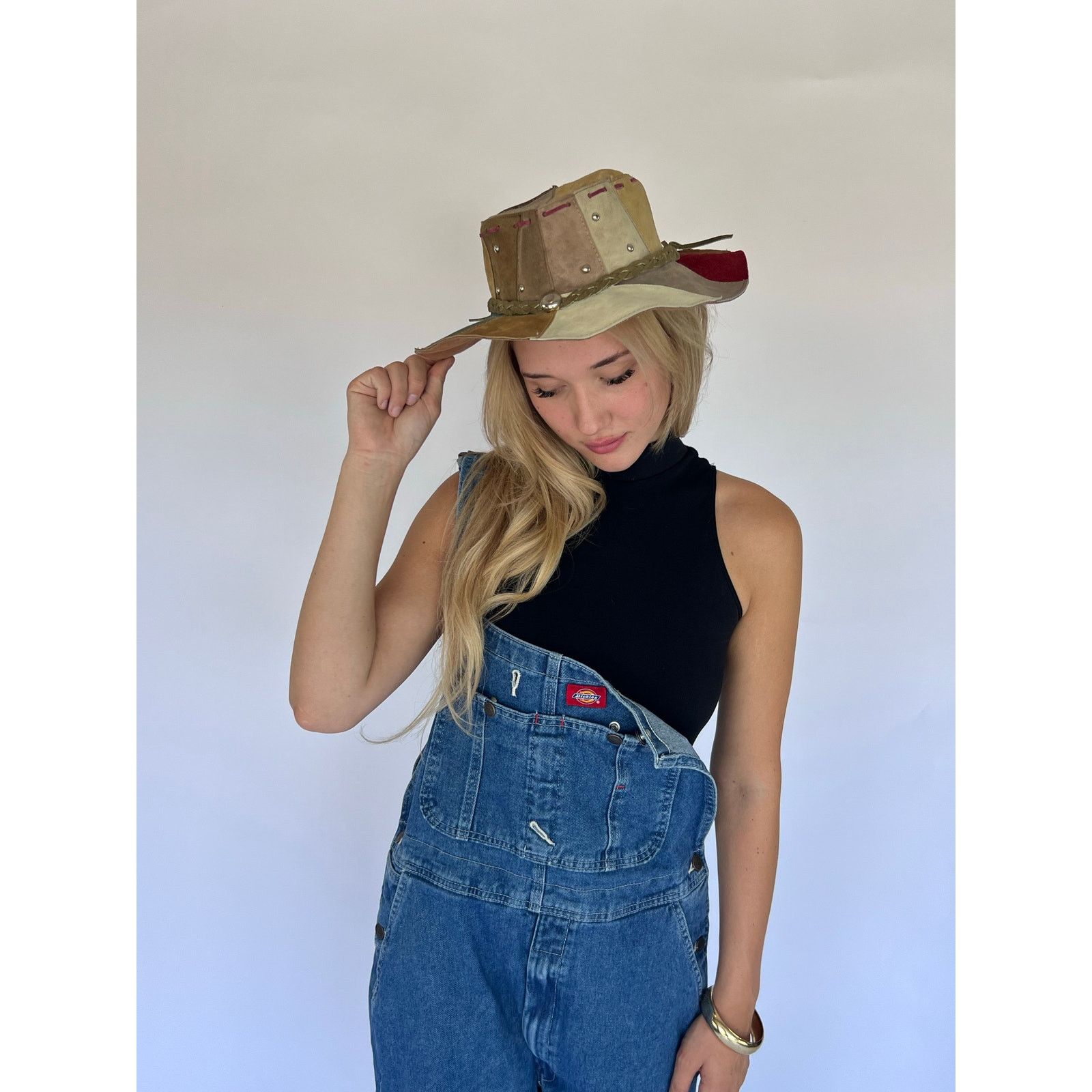 Vintage VTG Dickies Y2K Baggy Denim Overalls Skater Gorpcore Size US 38 / EU 54 - 7 Thumbnail