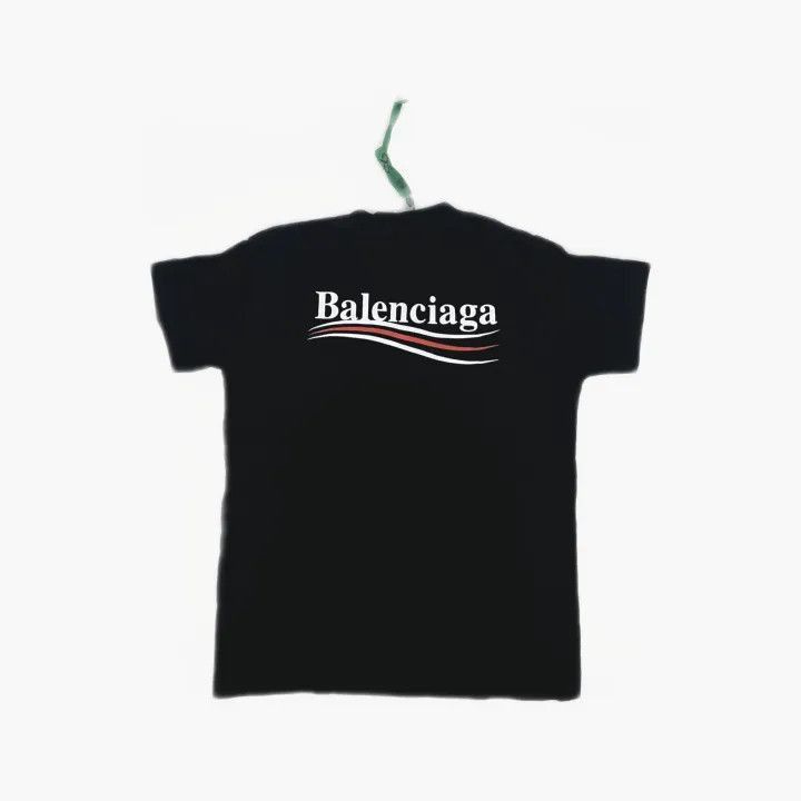 Balenciaga Balenciaga Logo Print Short Sleeve T-Shirt 0079-2507 Size S / US 4 / IT 40 - 3 Thumbnail