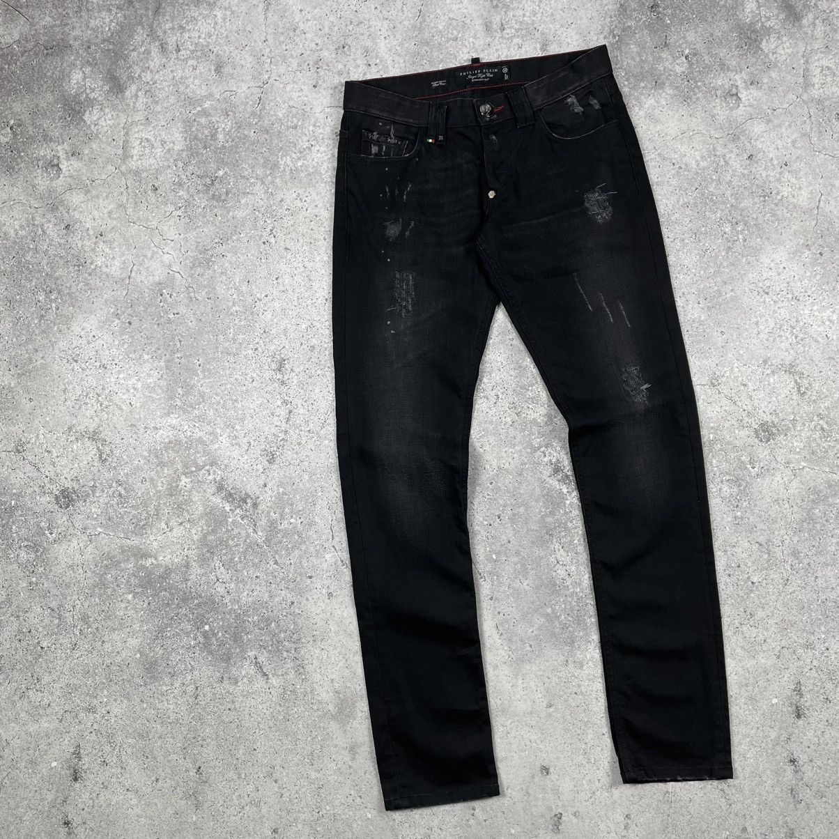 Philipp Plein Philipp Plein “Noir Cowboy” F/W2014 Limited Edition Jeans Size US 31 - 3 Thumbnail
