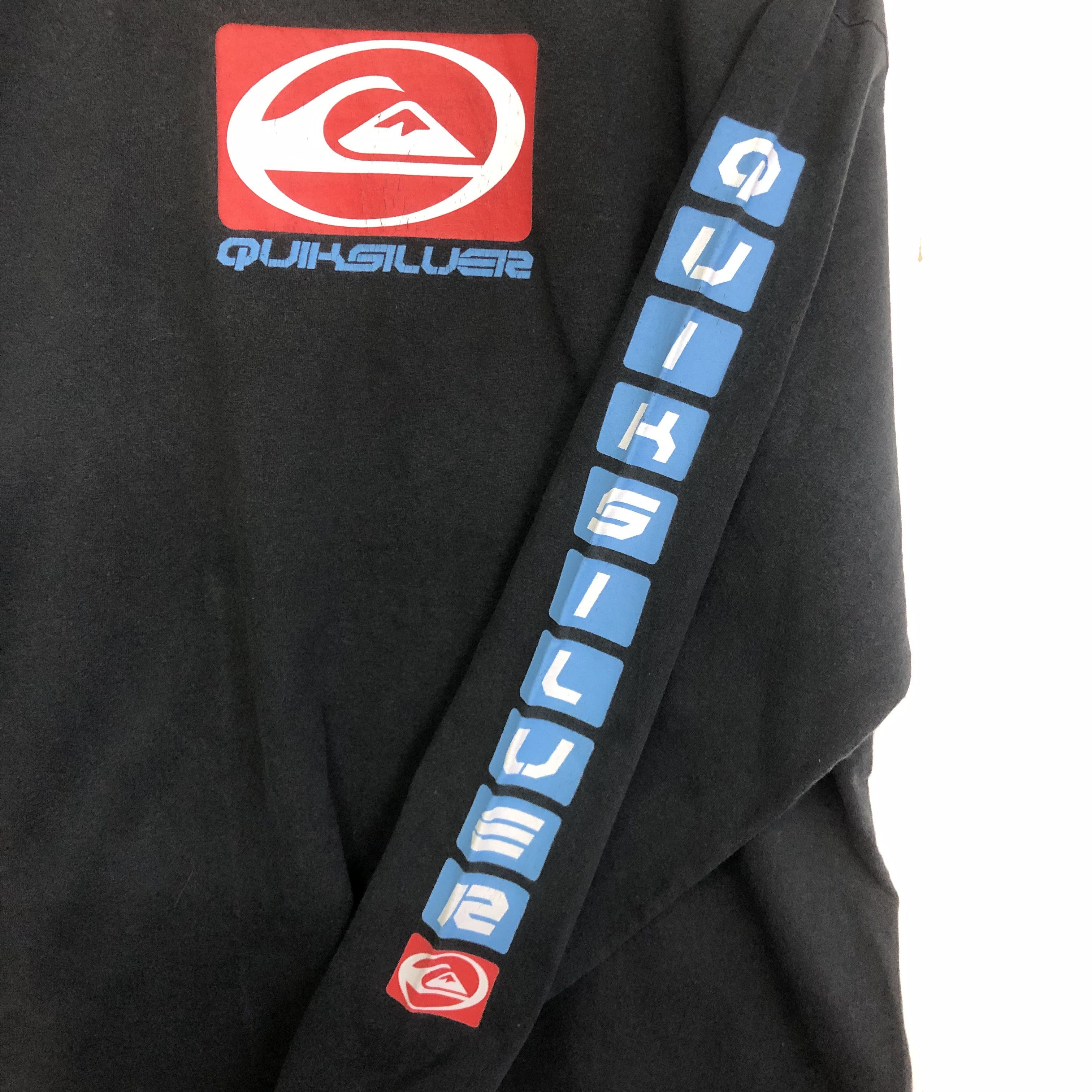 Quiksilver QUIKSILVER VINTGE SPELLOUT LONG SLEEVE SHIRT Size US L / EU 52-54 / 3 - 7 Thumbnail