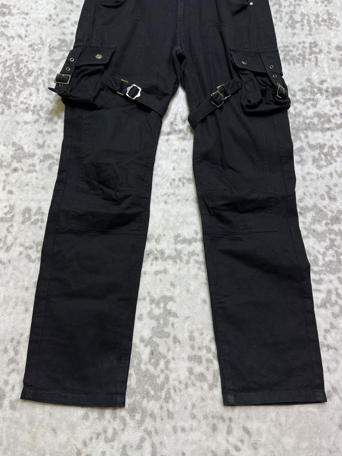 Hysteric Glamour Aegnoie Vkei Buckle Strap Double Knee Cargo Trouser Size US 30 / EU 46 - 6 Thumbnail