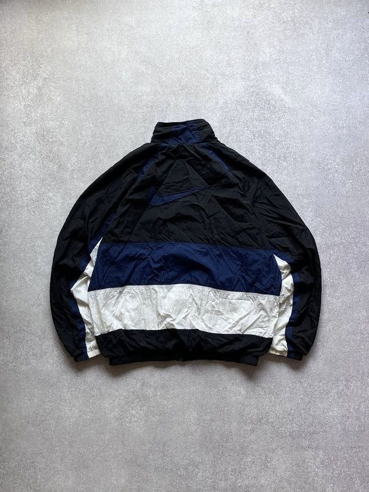 Nike Vintage Nike Swoosh Nylon Olympic Jacket Y2K L Size US L / EU 52-54 / 3 - 1 Thumbnail