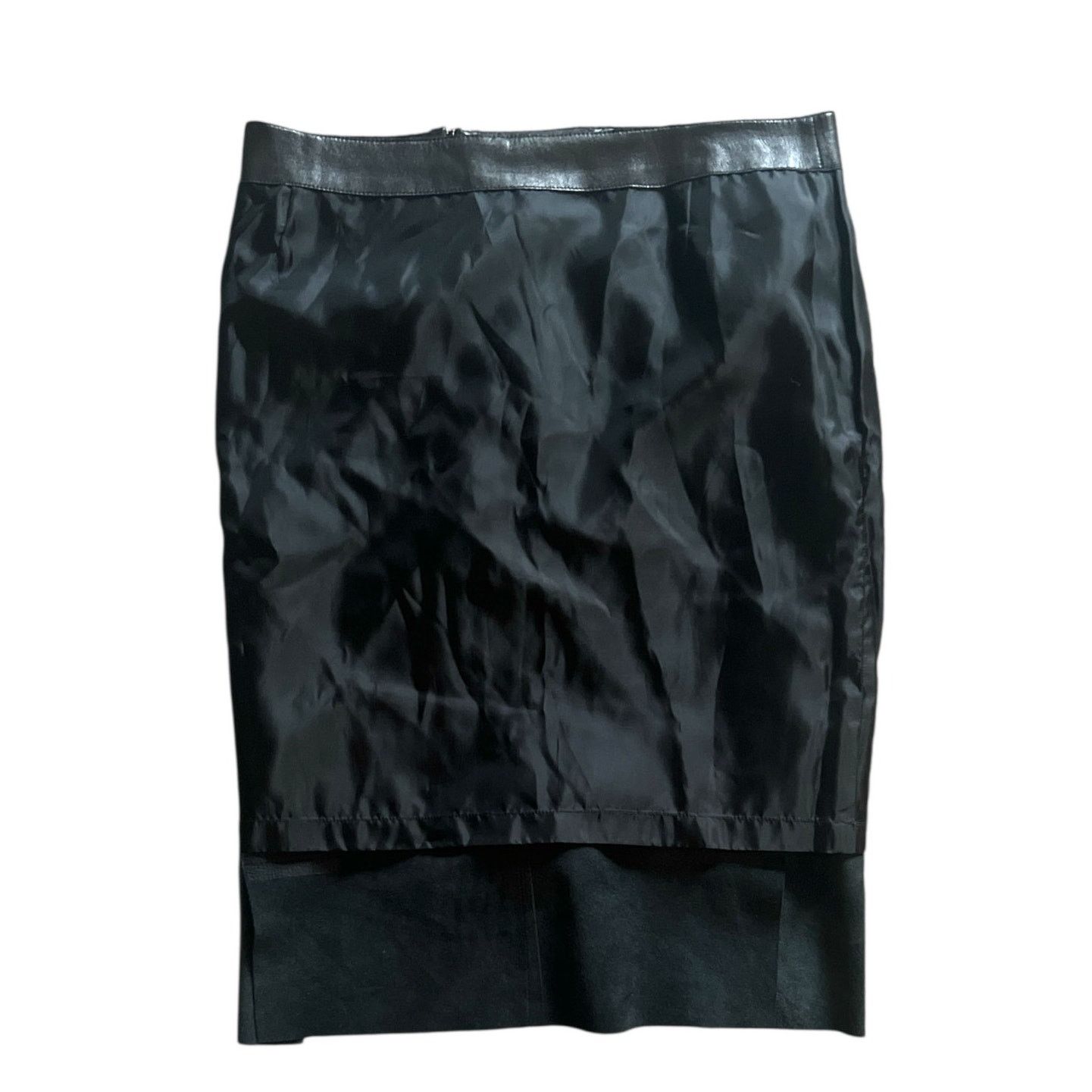 Akris Akris Bergdorf Goodman 100% Lamb Nappa Leather Skirt Size 6 Size 28" / US 6 / IT 42 - 5 Thumbnail