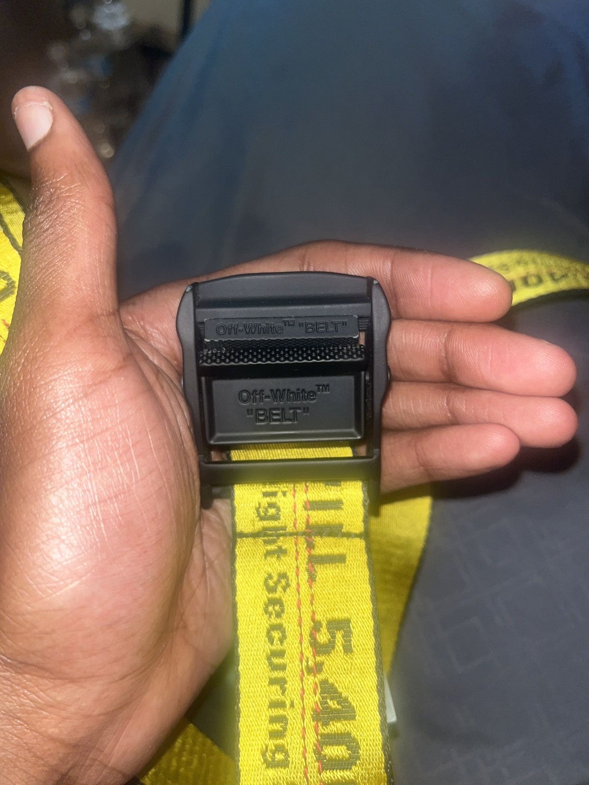 Off-White OFF WHITE industrial belt | Grailed