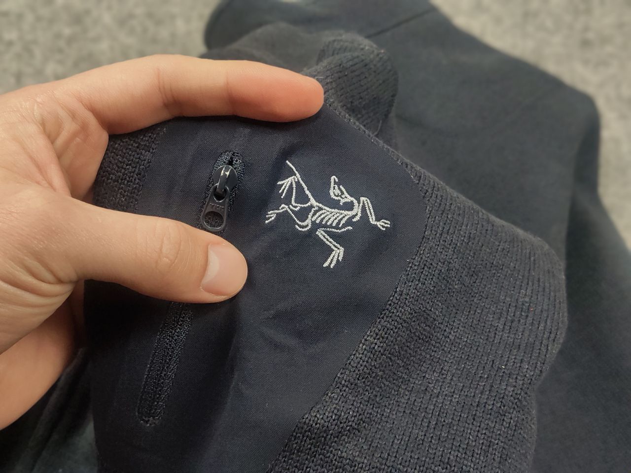 Arc'teryx Arc'teryx Covert Fleece Blue Zip Pullover cardign jacket Size L / US 10 / IT 46 - 13 Thumbnail