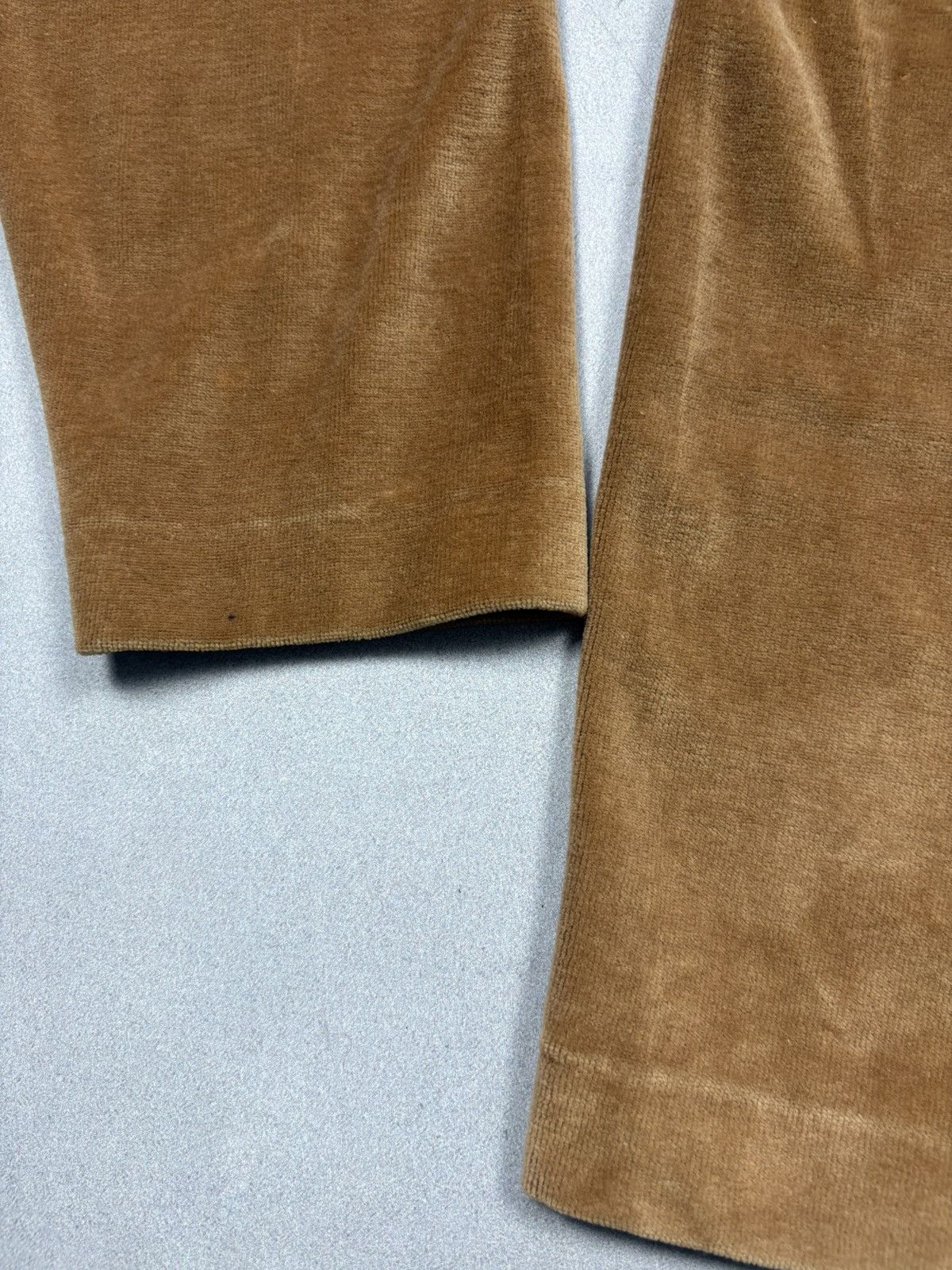 Burberry Vintage 90s Burberrys Spain Velour Quilted Overshirt Jacket Size L / US 10 / IT 46 - 12 Thumbnail