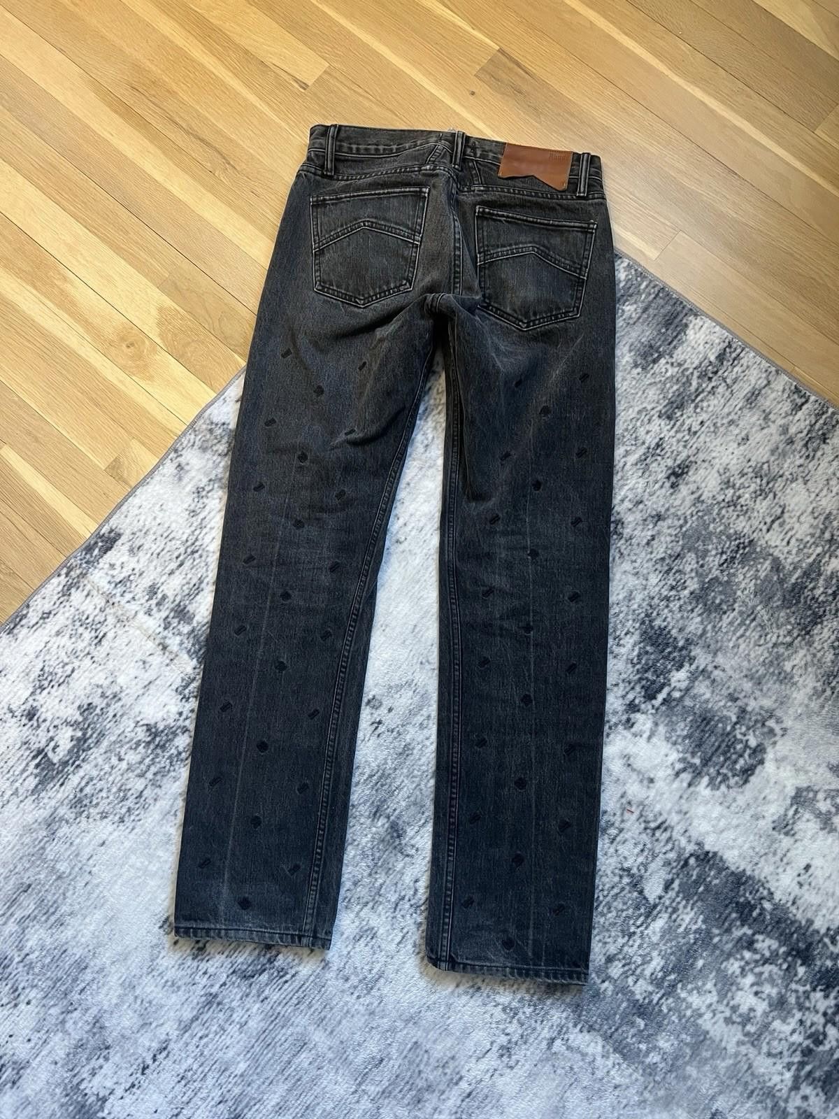 Rhude Rhude Embroidered Paisley Black Denim Size 30 Size US 30 / EU 46 - 2 Thumbnail
