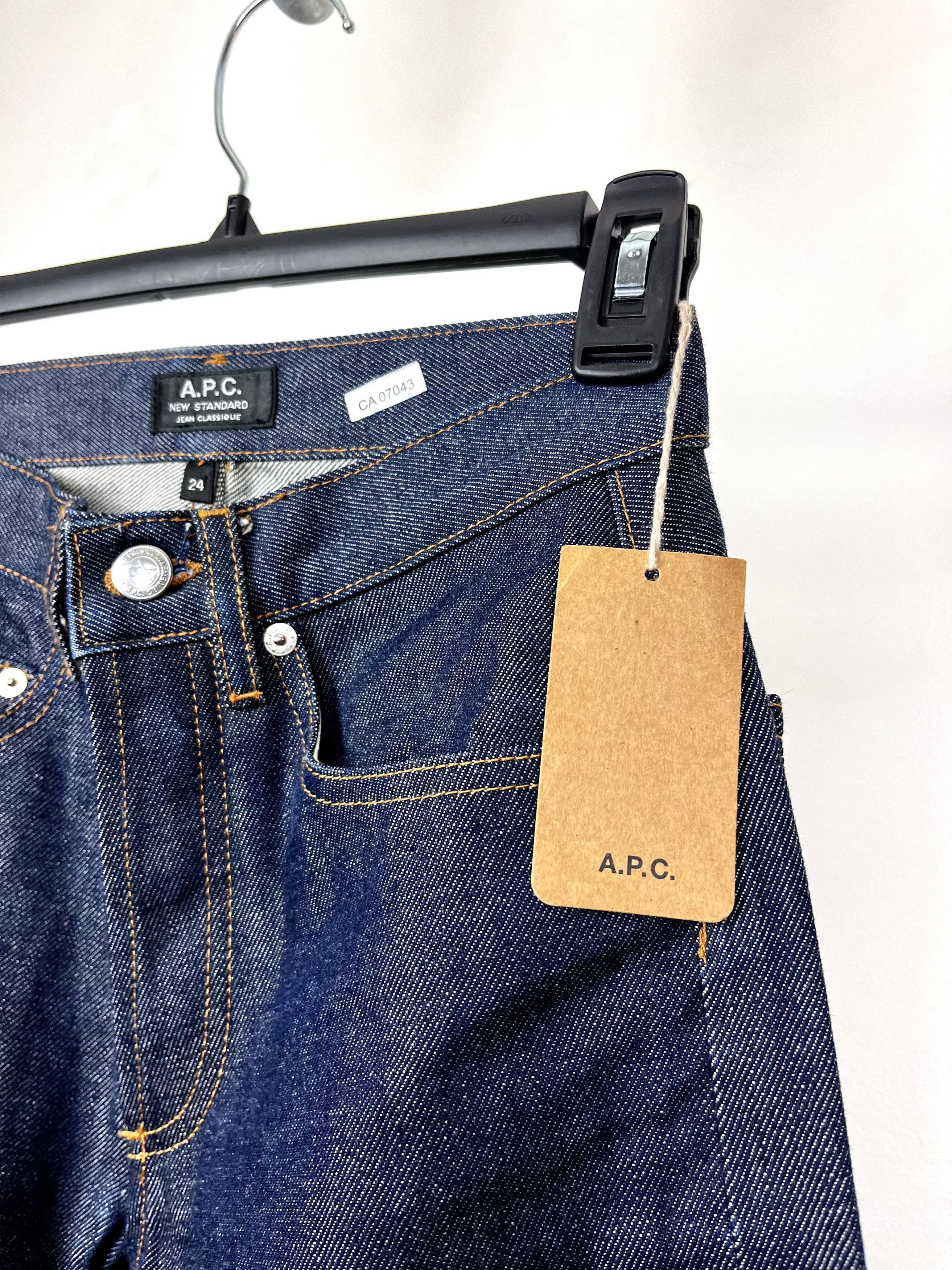 A.P.C. DSWT Selvedge Denim APC New Standard Jeans Size 24" / US 00 / IT 34 - 3 Thumbnail