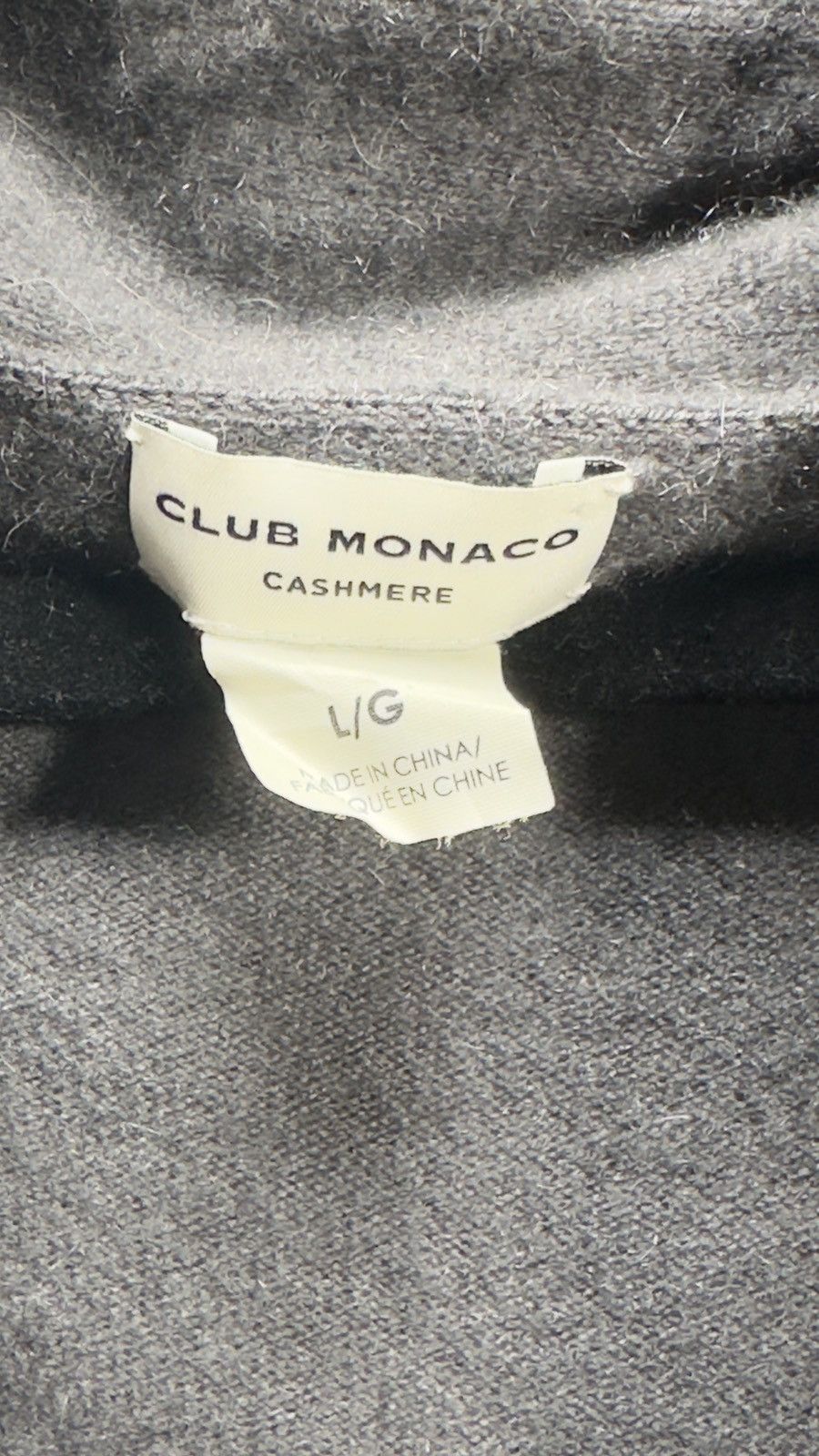 Club Monaco Club Monaco Cashmere Sweater/Blouse Size L / US 10 / IT 46 - 3 Thumbnail