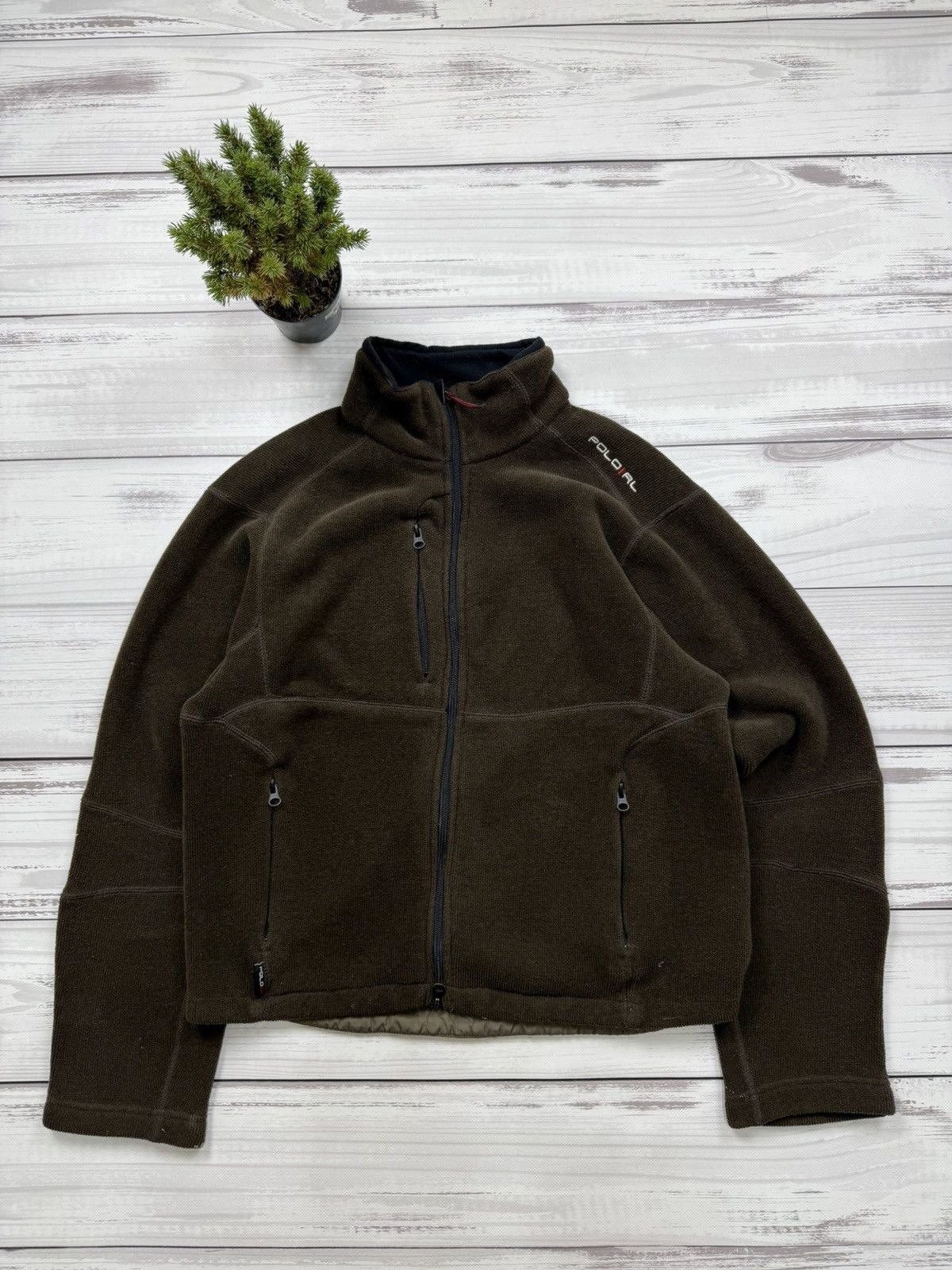 Polo Ralph Lauren Polo Ralph Lauren RL 67 Zip-Up Fleece Size US L / EU 52-54 / 3 - 1 Thumbnail