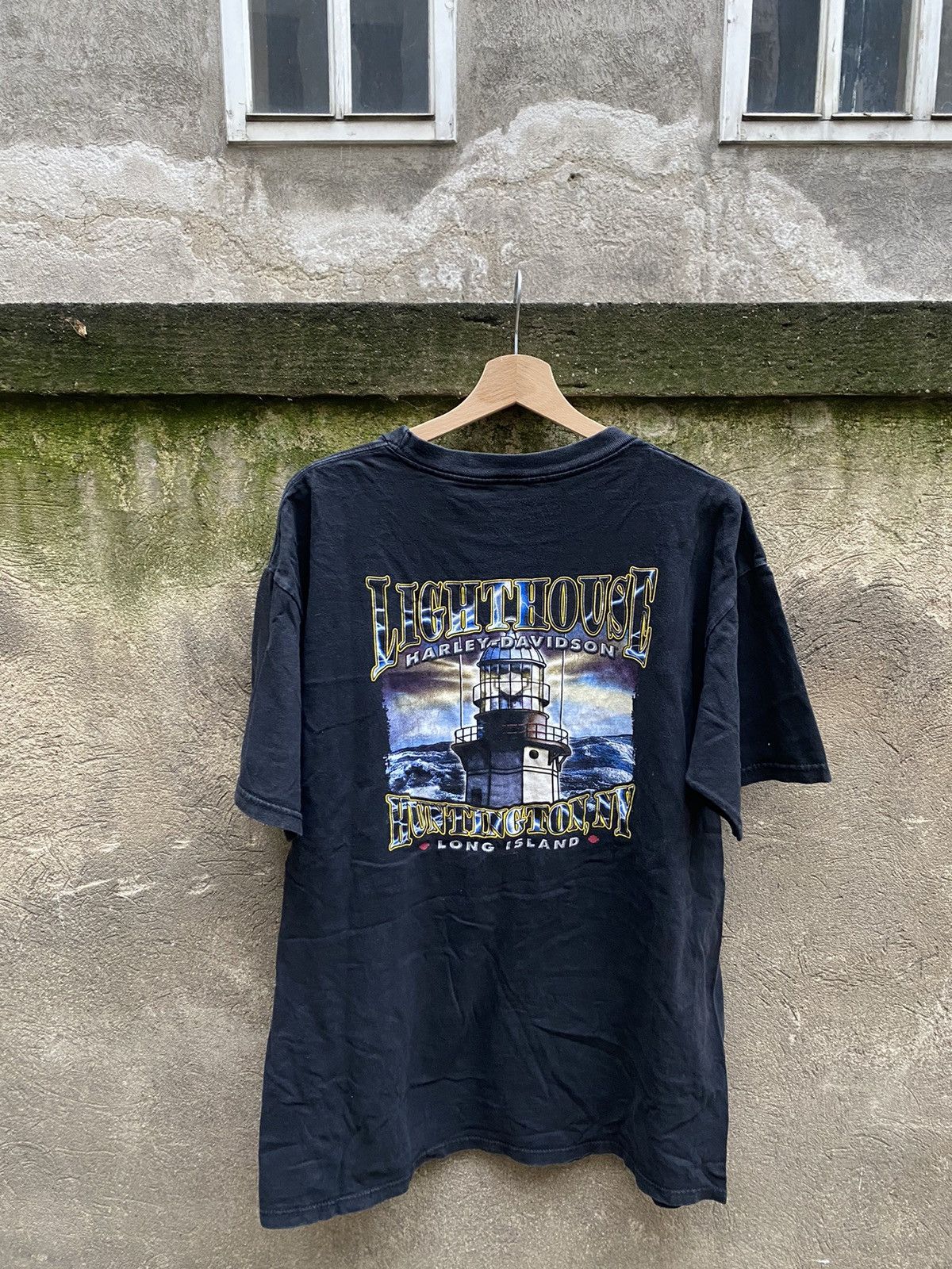 Harley Davidson Harley-Davidson Vintage 2000 lighthouse T-Shirt Size US XL / EU 56 / 4 - 1 Thumbnail