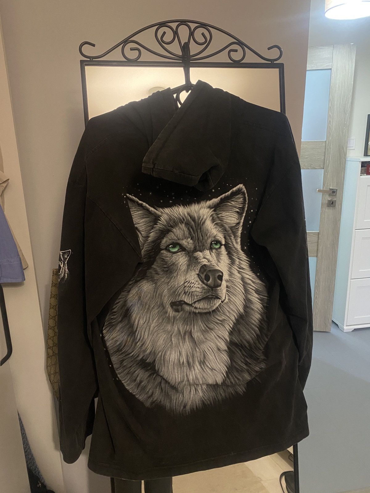 Other Animal wolf fullprint aop longsleve streetwear hoodie Size US L / EU 52-54 / 3 - 9 Thumbnail