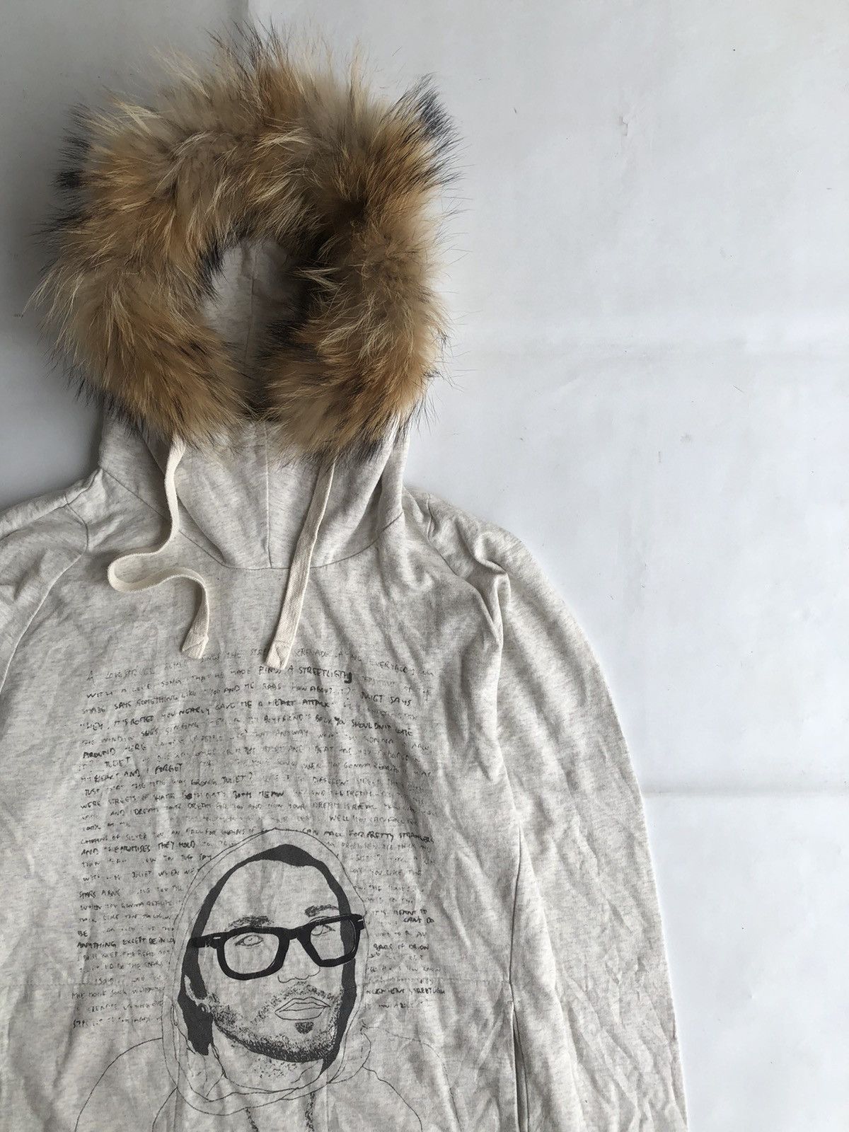 If Six Was Nine Japanese Poem Tate Faux Fur Hoodie Ifsixwasnine LGB Style Size US M / EU 48-50 / 2 - 3 Thumbnail