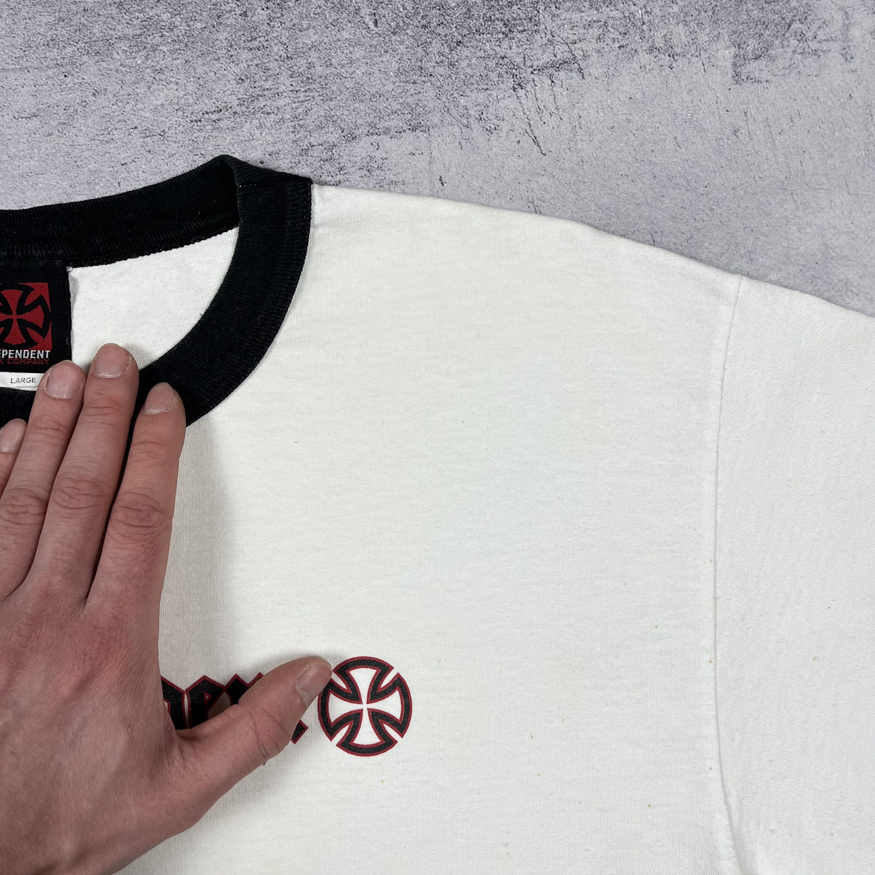 Independent Truck Co. Vintage Independent SK8 Big Logo T Shirt 2000’s Size US L / EU 52-54 / 3 - 15 Thumbnail