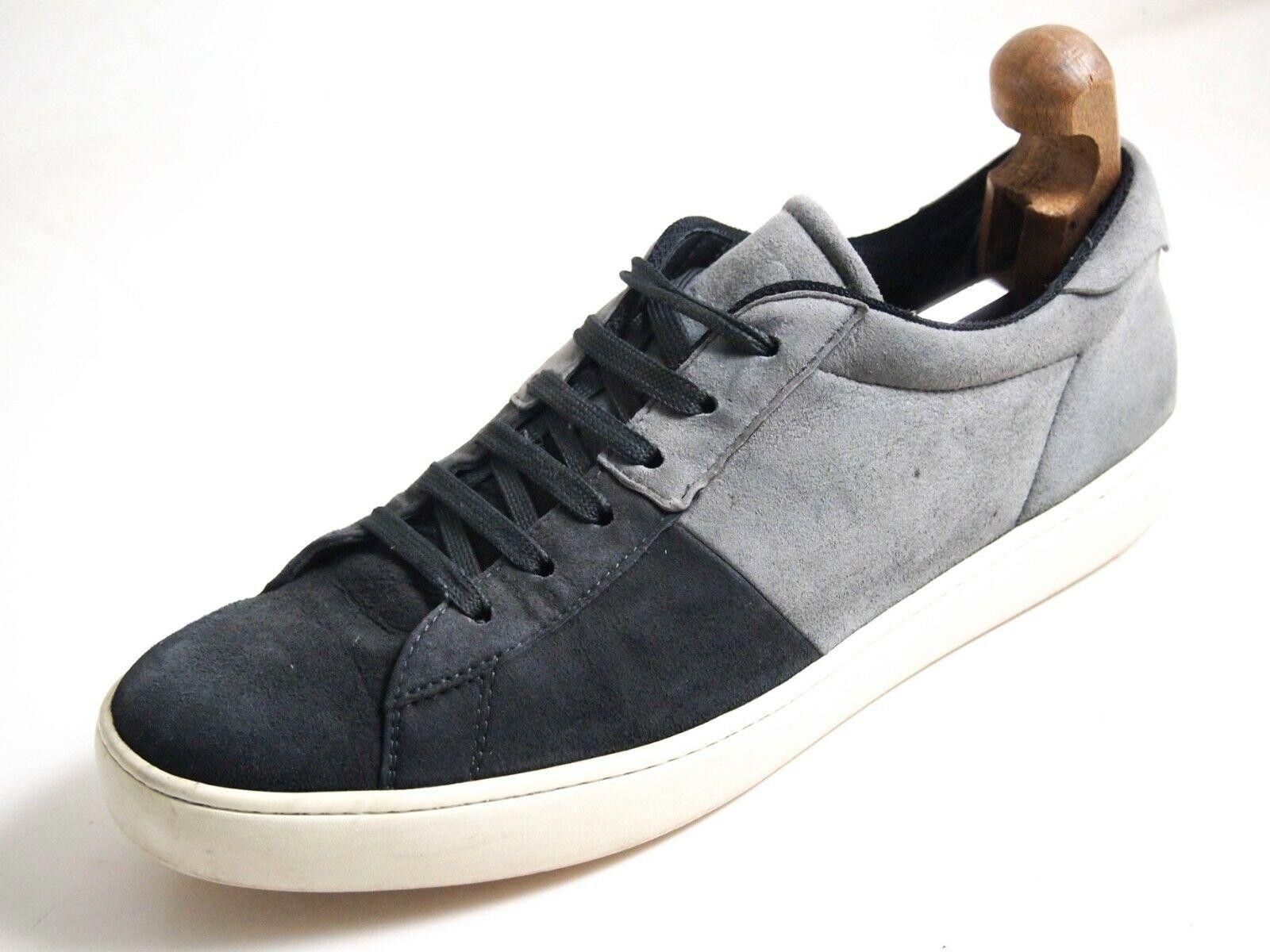 Tod's Tod's Sneakers Black Gray Suede Mens US 9.5 EU 42.5 Size US 9.5 / EU 42-43 - 1 Thumbnail