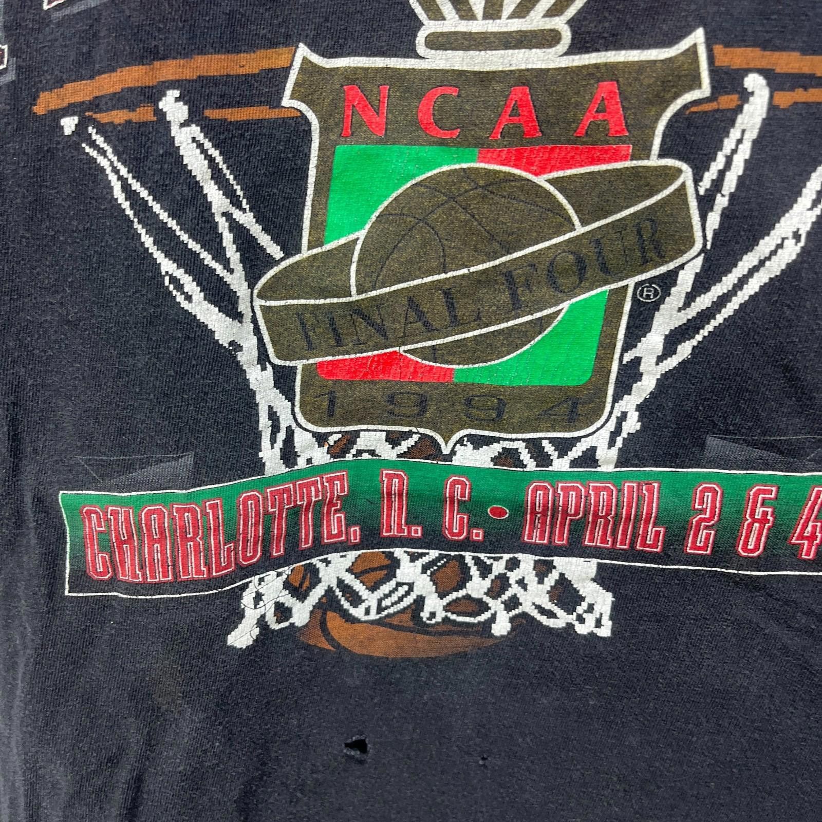 Other Vintage 90s NCAA Final Four Basketball T-Shirt XL Charlotte Size ONE SIZE - 5 Thumbnail