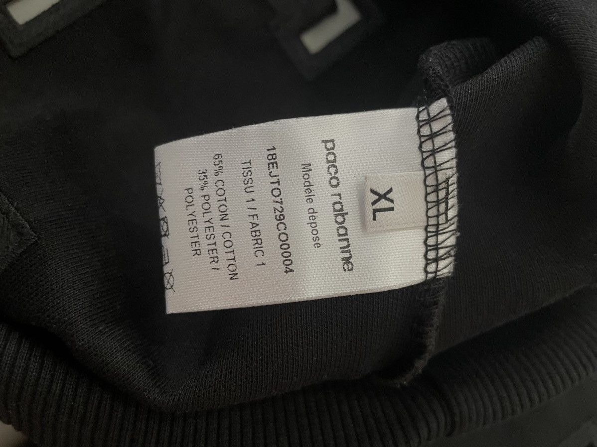 Paco Rabanne Rabanne hoodie new - cut logo Size XL / US 12-14 / IT 48-50 - 5 Thumbnail