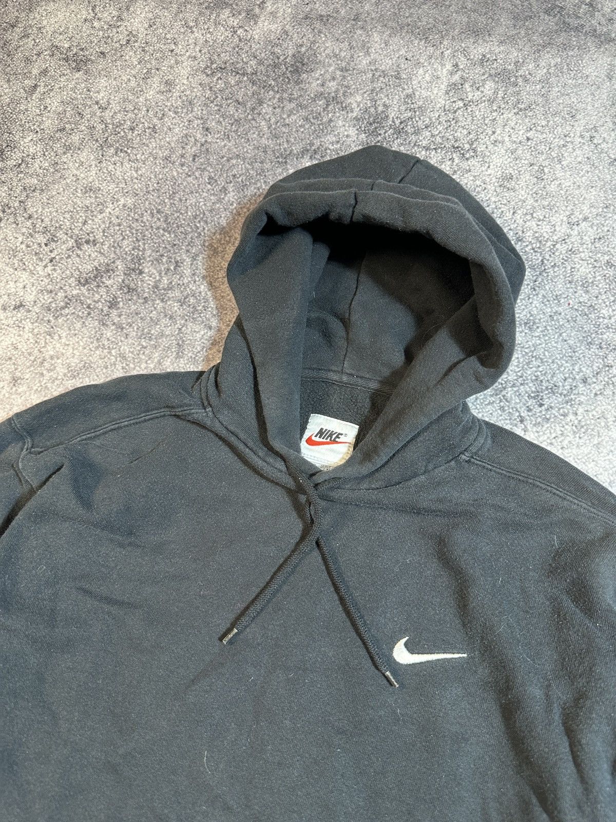 Nike × Vintage Y2K Vintage Nike Hoodie Swoosh Logo Streetwear Baggy USA M Size US M / EU 48-50 / 2 - 2 Thumbnail