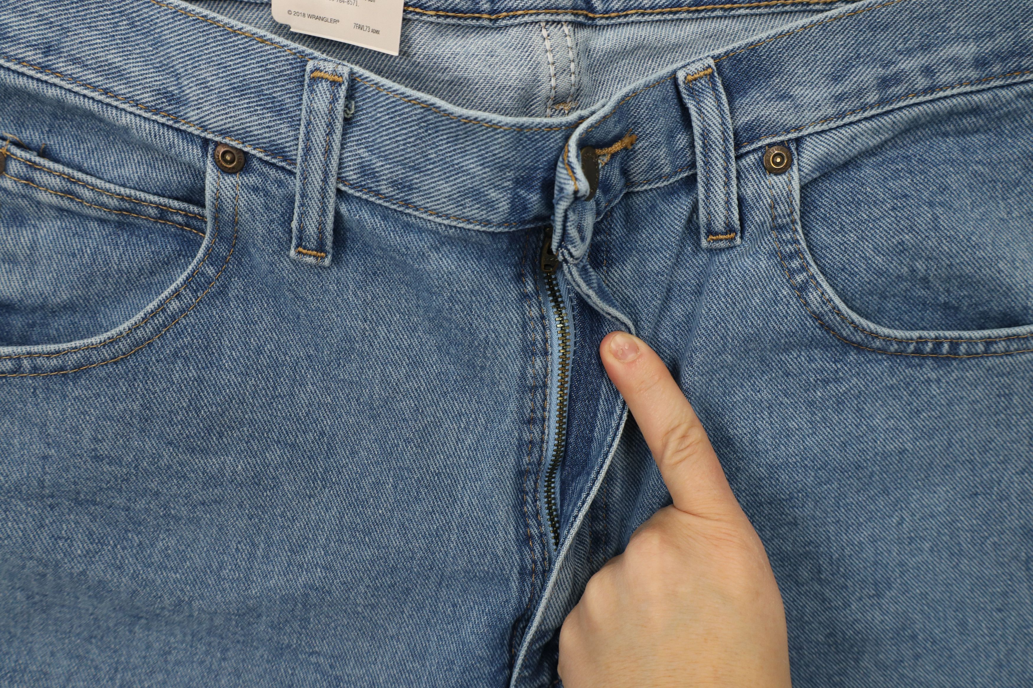 Vintage × Wrangler Deadstock Vintage Y2K Wrangler Fit Denim Jeans Blue Cotton Size US 36 / EU 52 - 5 Thumbnail