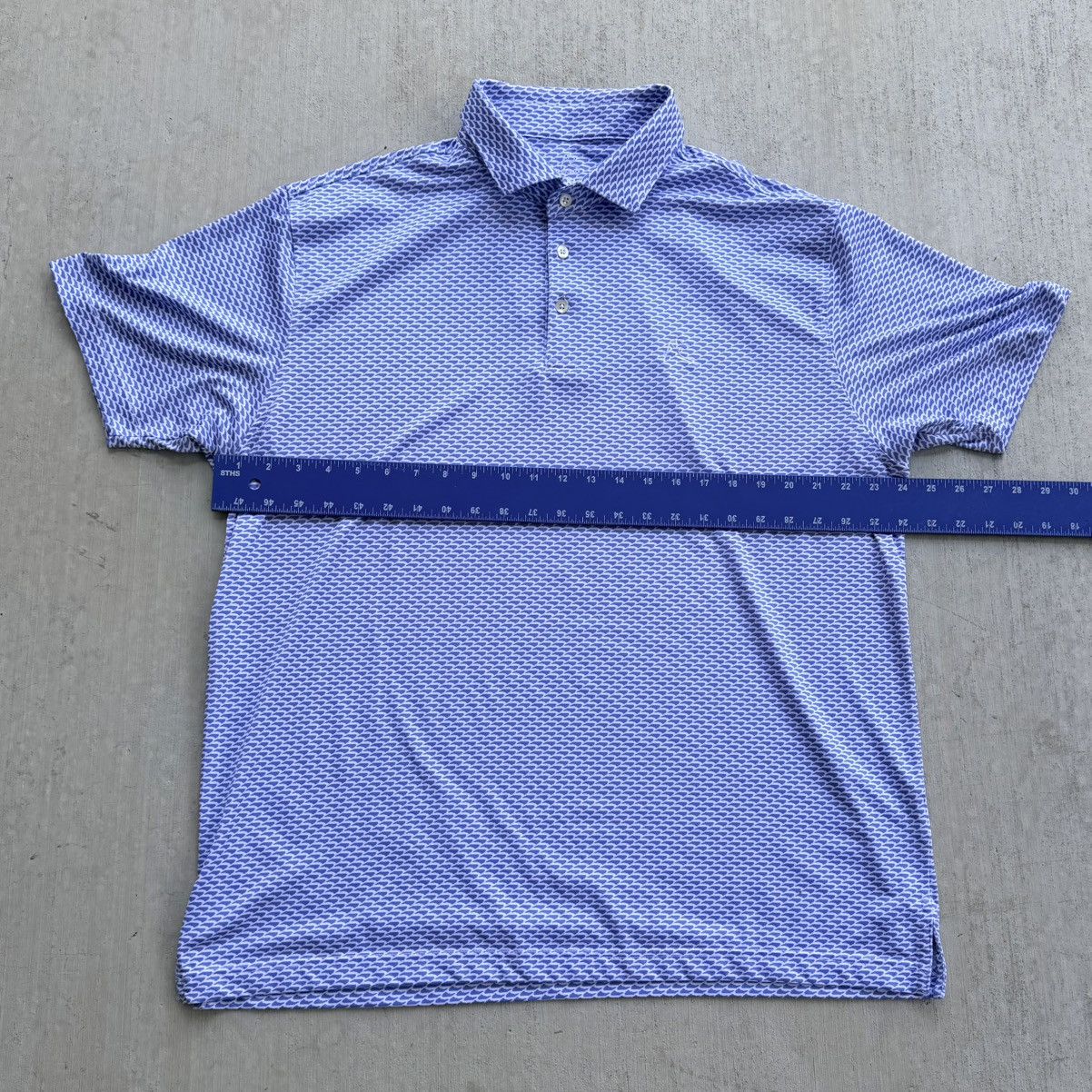 Other Rhoback Golf Polo Shirt XL All Over Print Stretch Size US XL / EU 56 / 4 - 6 Thumbnail