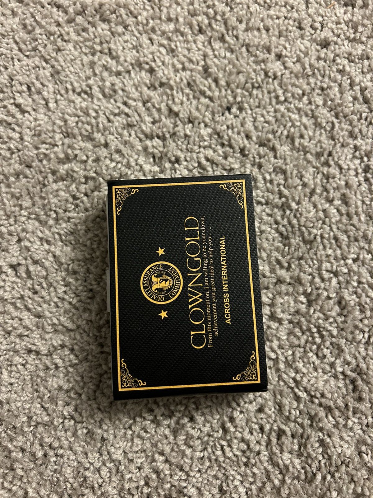 Supreme Supreme Gold Foil Playing Cards FW13 Size ONE SIZE - 3 Thumbnail
