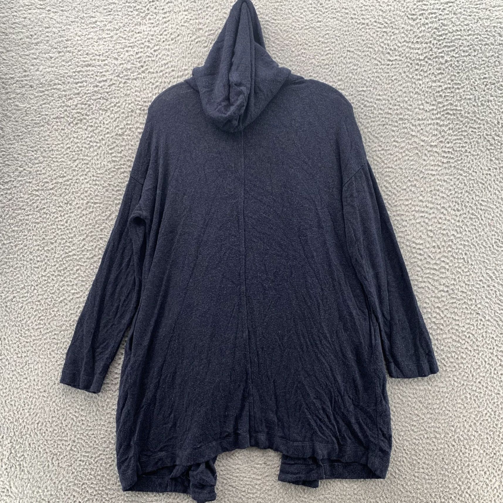 Velvet Velvet by Graham & Spencer Cardigan Women XS Hood Wrap Boho Academia Blue Size XS / US 0-2 / IT 36-38 - 3 Thumbnail