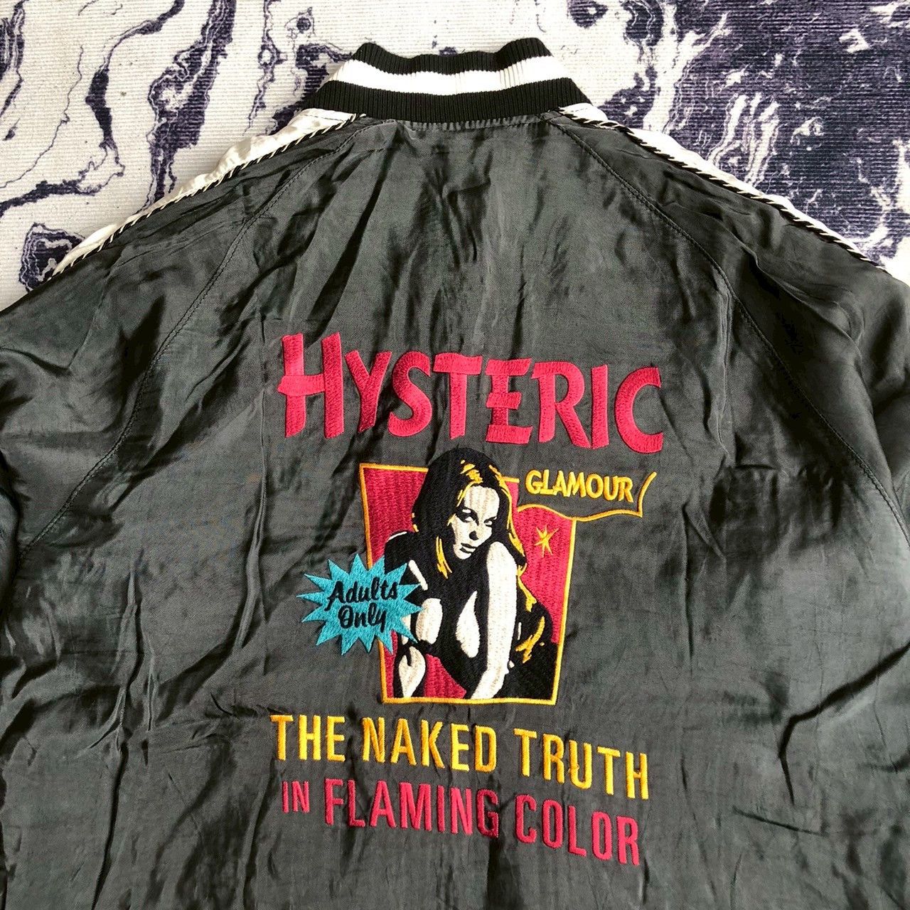 Hysteric Glamour Vintage Y2K Hysteric Glamour Reversible Graphic Bomber Size US M / EU 48-50 / 2 - 2 Thumbnail