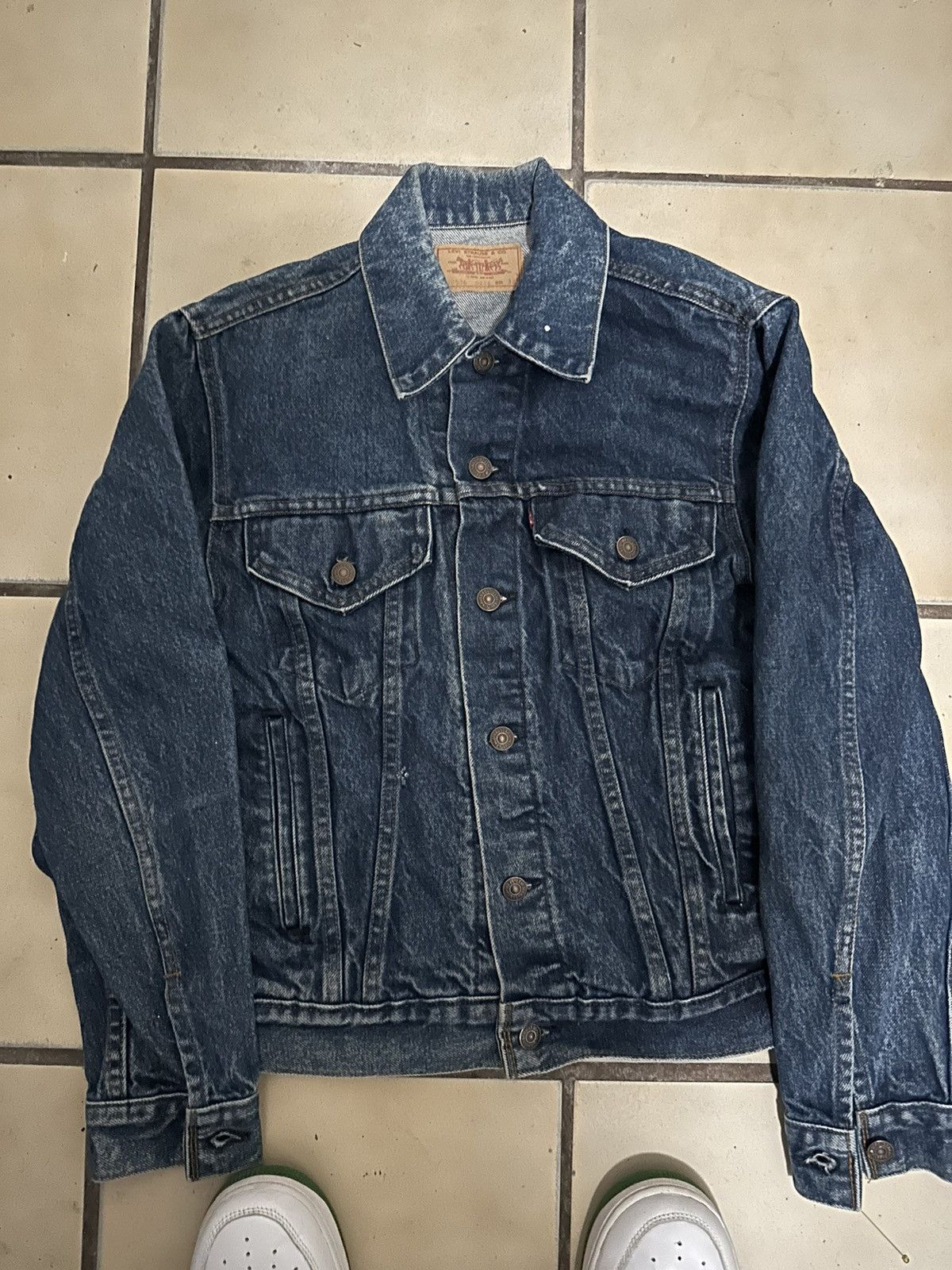 image of Levis Vintage Clothing x Vintage 1980S-1990 Vintage Levi’S Jacket in Denim, Women's (Size XS)