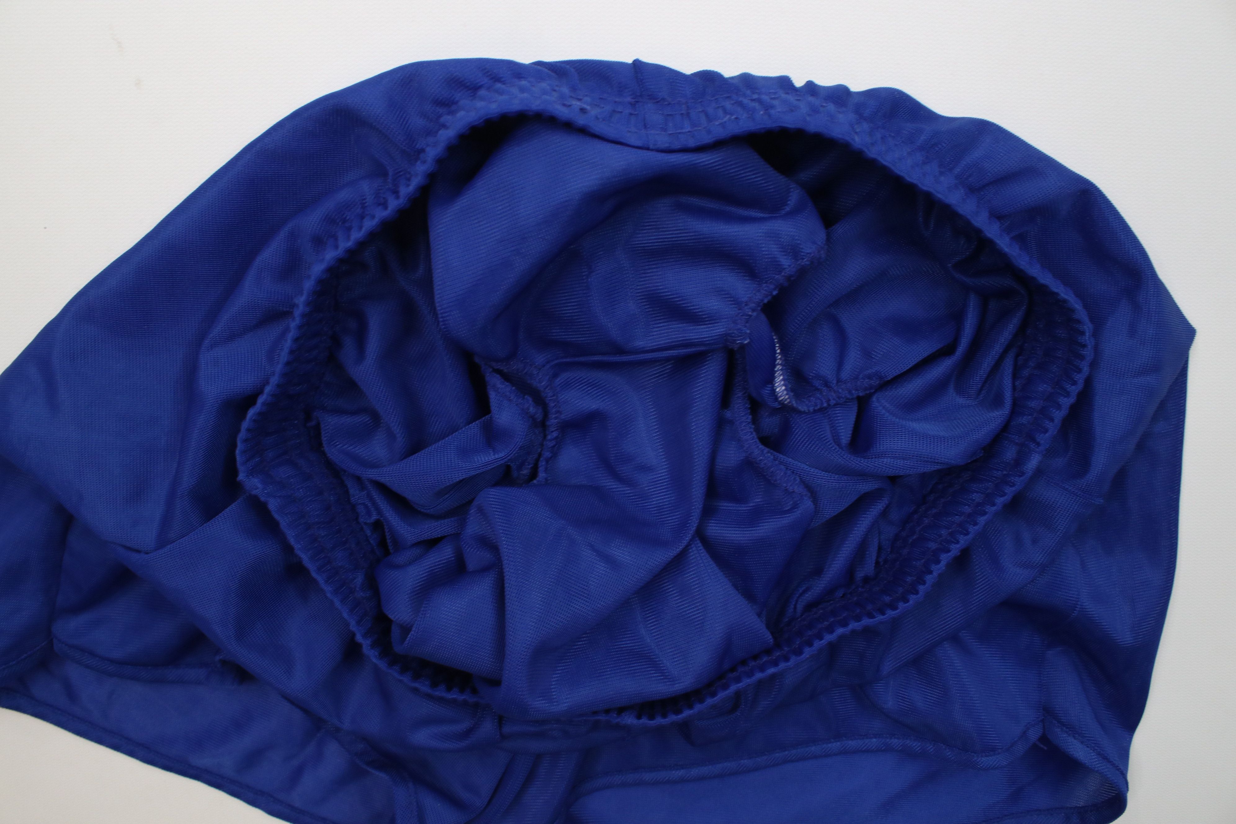 Vintage Vintage Streetwear Nylon Lined Running Short Shorts USA Blue Size US 32 / EU 48 - 7 Thumbnail