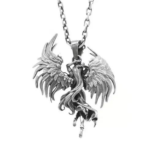 VIBE Evil Angel Wings Goddess Pendant Necklace Size ONE SIZE - 3 Thumbnail