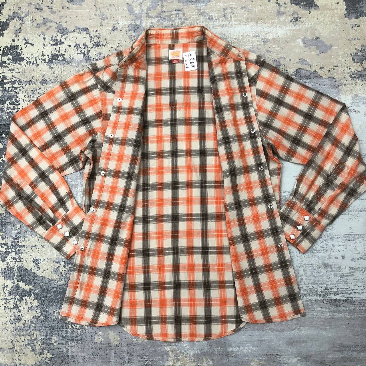 Sugar Cane T24 SUGAR CANE x TOYO ENTERPRISE FLANNEL WESTERN SHIRTS Size US L / EU 52-54 / 3 - 3 Thumbnail