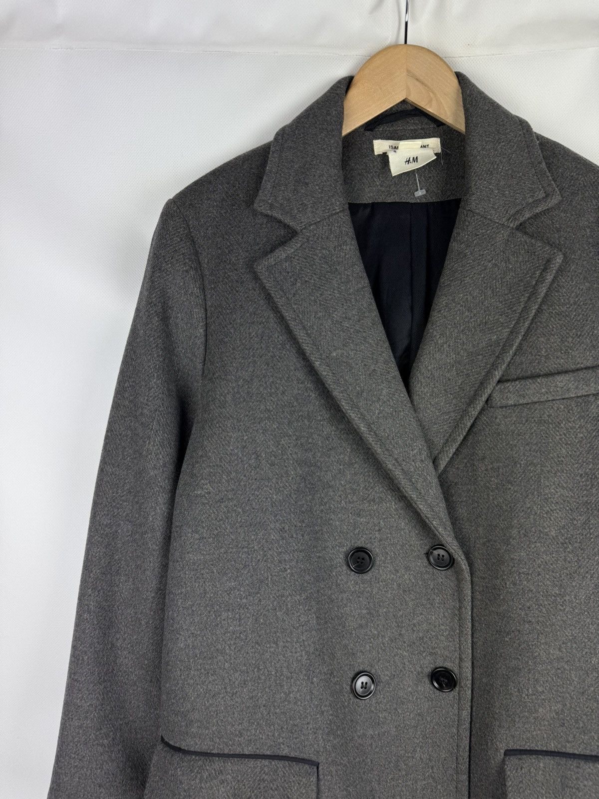 Isabel Marant Isabel Marant Pour H&M Double Breasted Wool Coat Jacket Size M / US 6-8 / IT 42-44 - 4 Thumbnail
