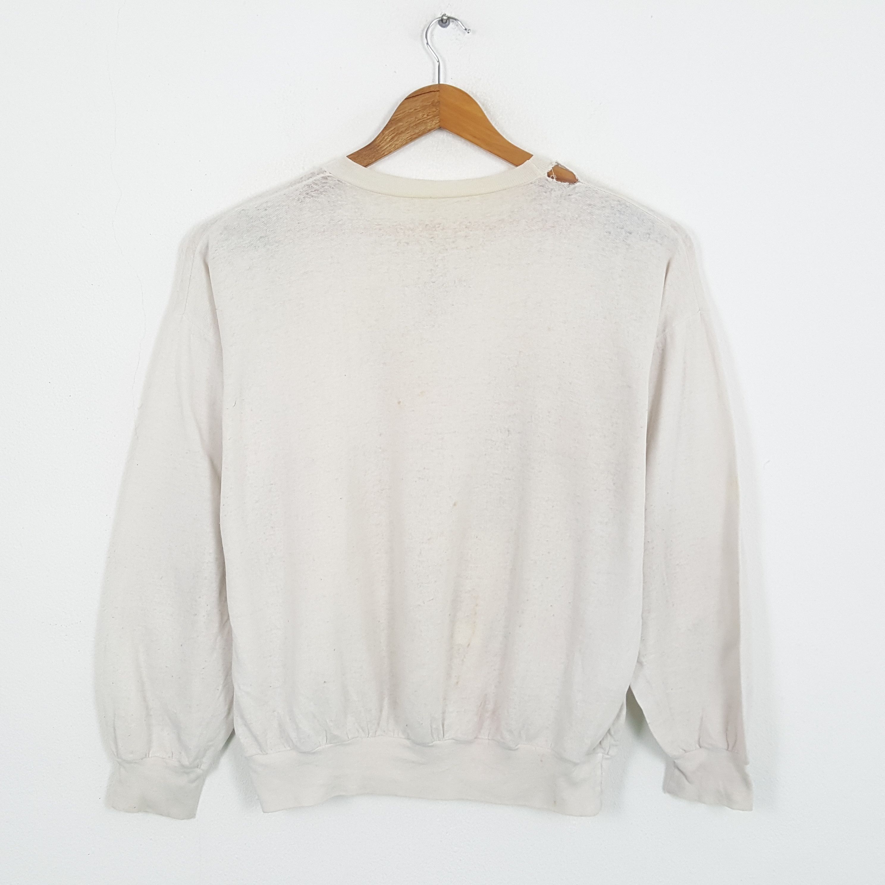 MLB × Vintage Vintage 90s TORONTO BLUE JAY Baseball Distressed Sweatshirt Size US XL / EU 56 / 4 - 3 Thumbnail