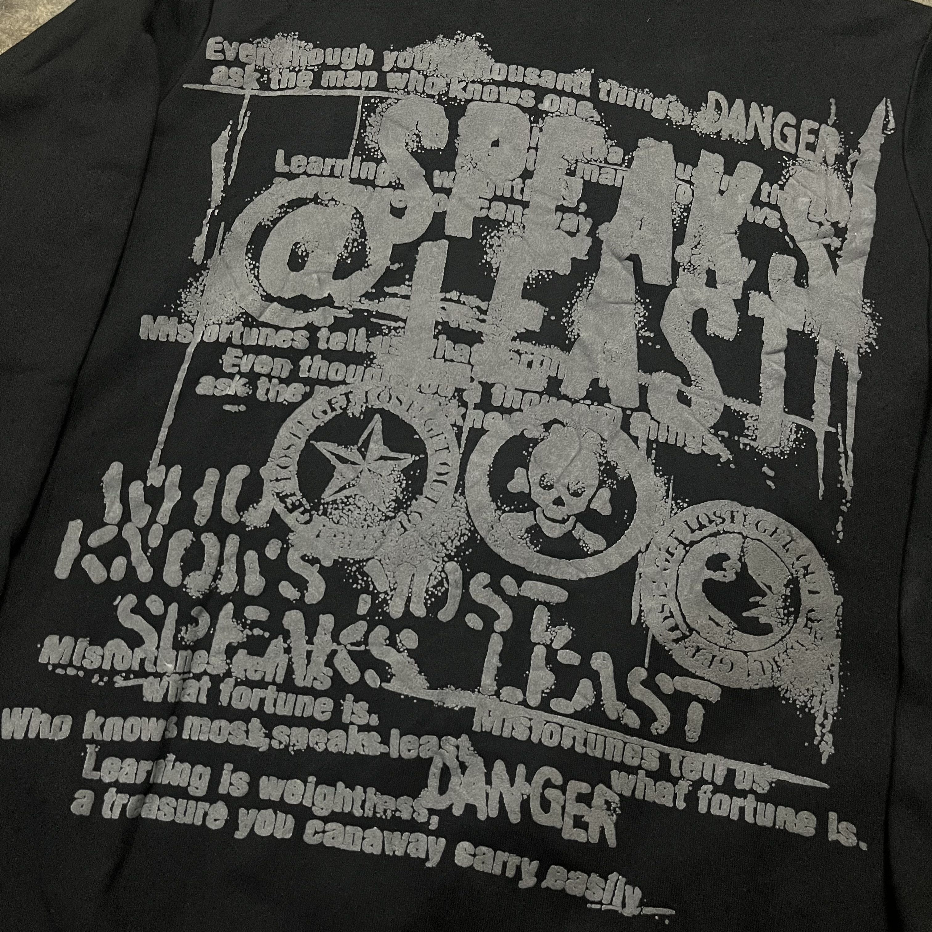If Six Was Nine × Japanese Brand × Vintage Vintage Algonquins Punk Zipup Size US M / EU 48-50 / 2 - 3 Thumbnail