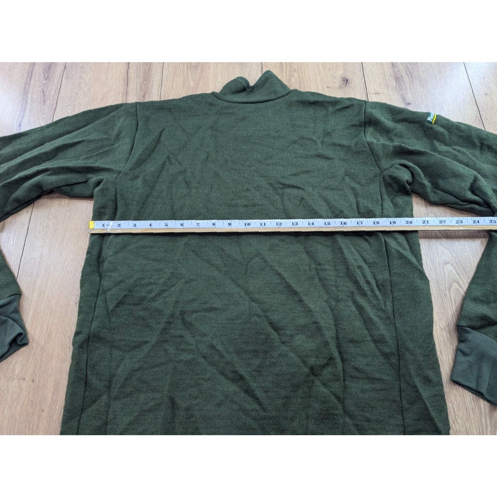 Vintage Devold Protection Jacket Mens L Green Full Zip 100% Merino Wool Work Outdoor Jacket Size US L / EU 52-54 / 3 - 6 Thumbnail