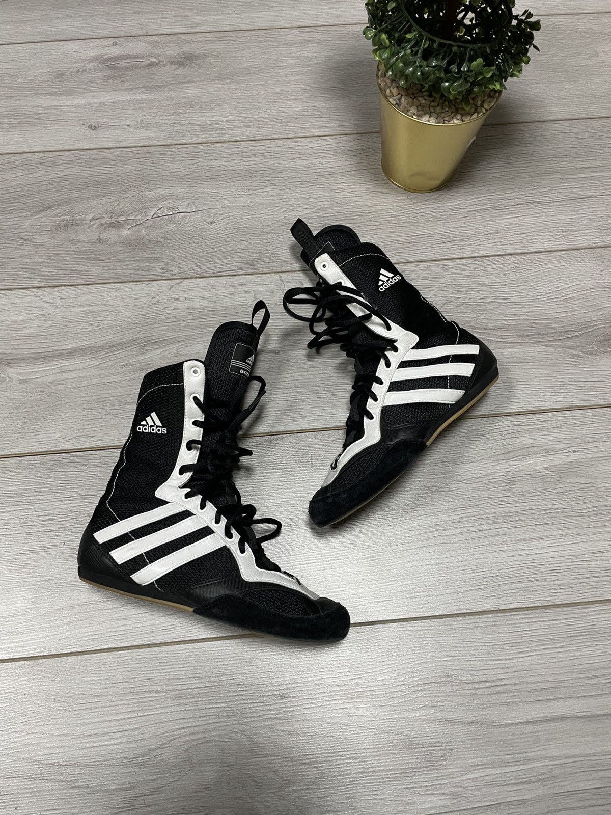 Adidas RARE❗️Adidas Tygun 2 Boxing shoes 2008 Size US 5 / IT 35 - 2 Thumbnail