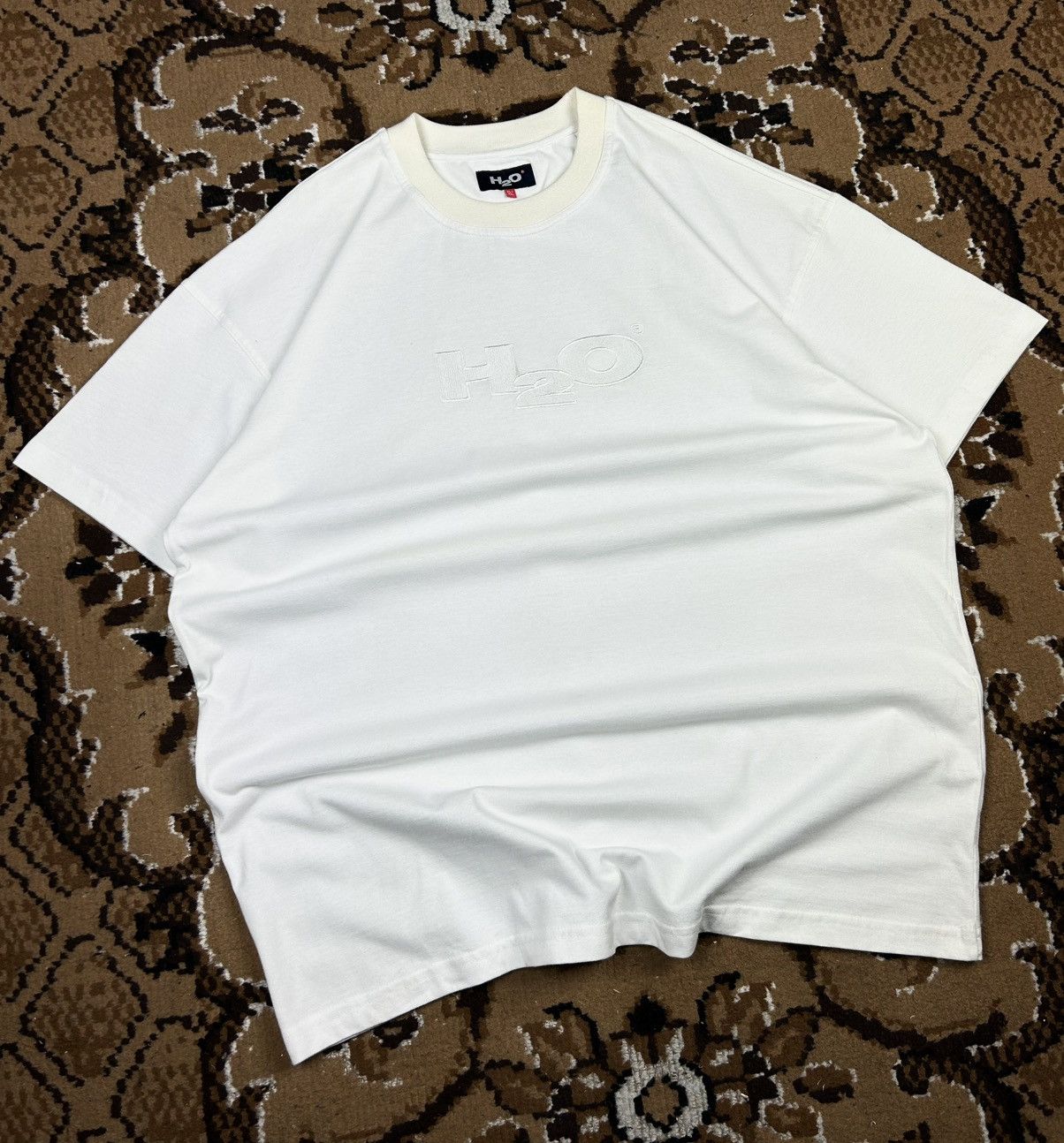 Vintage Vintage H2O Oversized tee embroidered logo Size US XXL / EU 58 / 5 - 2 Thumbnail