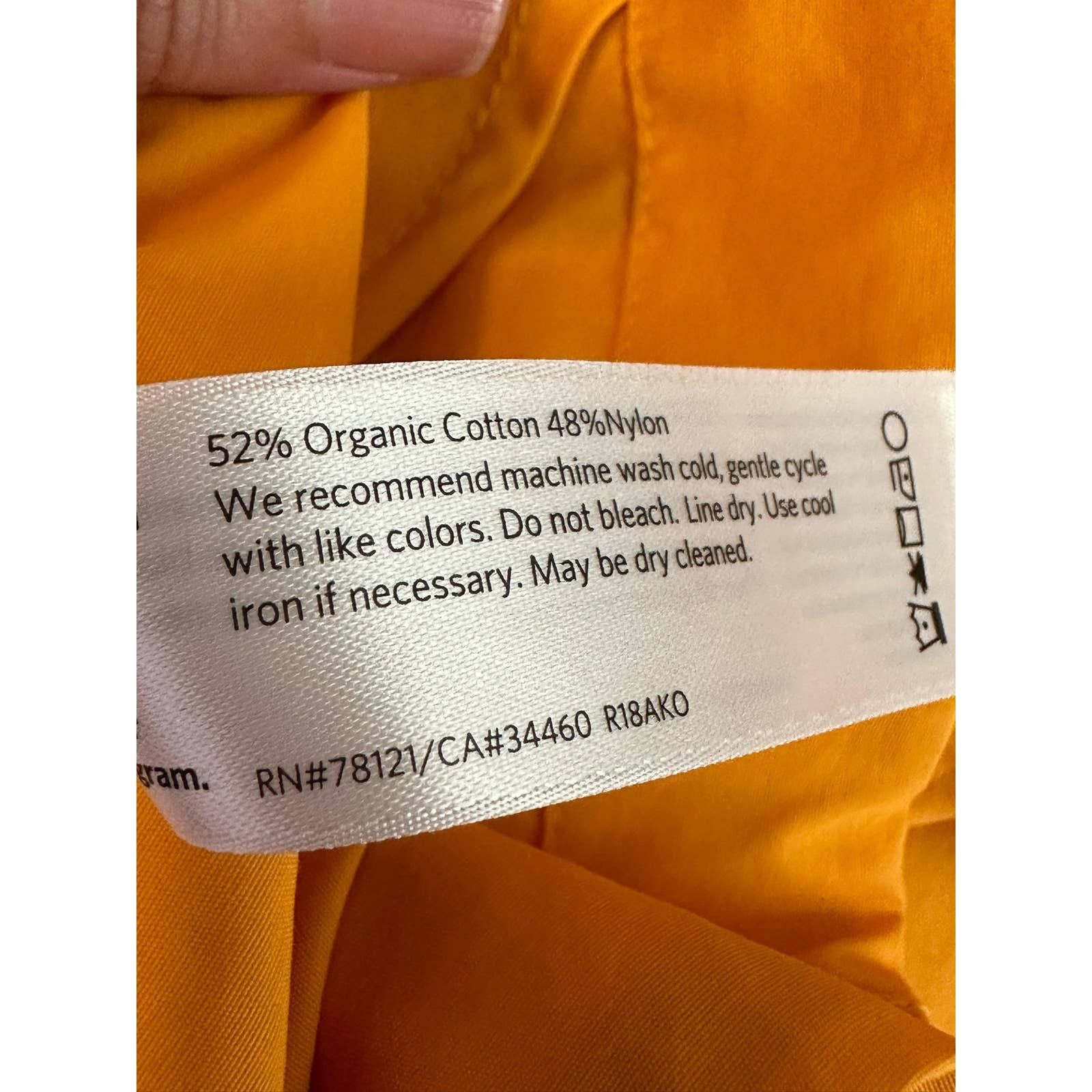 Eileen Fisher EILEEN FISHER Mango Drawstring Hooded Zip Jacket size PM Size M / US 6-8 / IT 42-44 - 4 Thumbnail