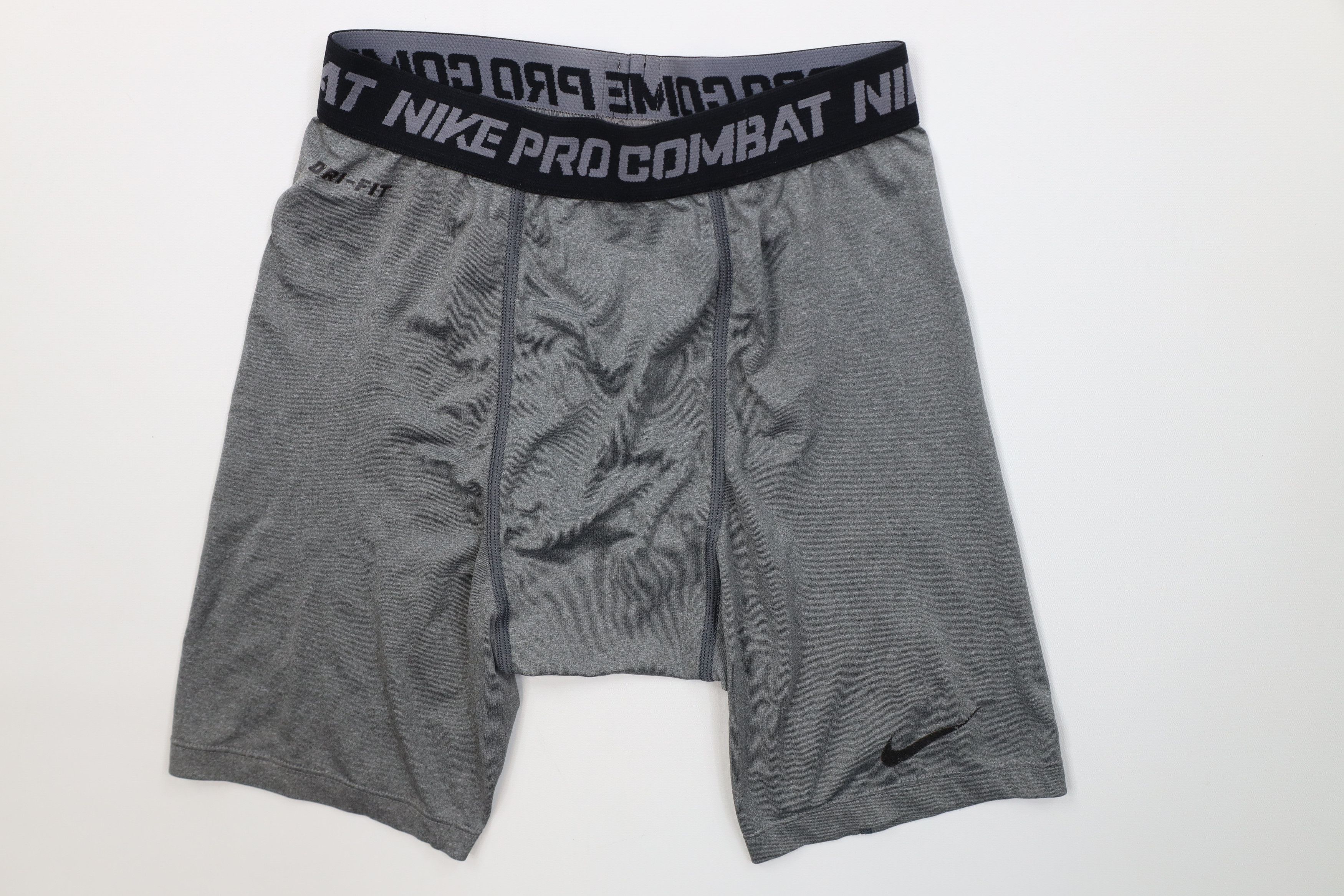 Nike Pro Combat Training Running Half Tights Shorts Gray