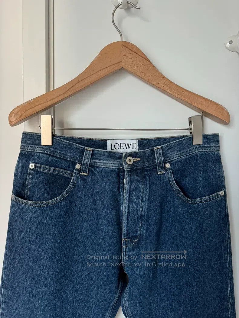 Loewe Loewe Embellished Turn-up Denim Pants Size 32" / US 10 / IT 46 - 4 Thumbnail