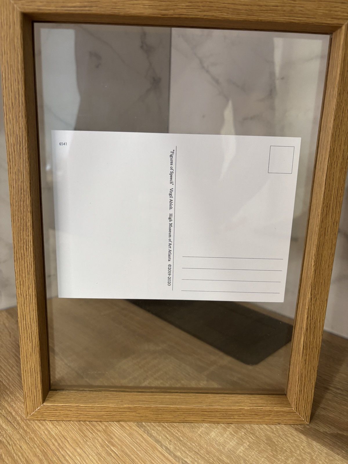 Designer × Virgil Abloh Virgil Abloh Postcard in Frame – “Figures of Speech” Size ONE SIZE - 3 Thumbnail