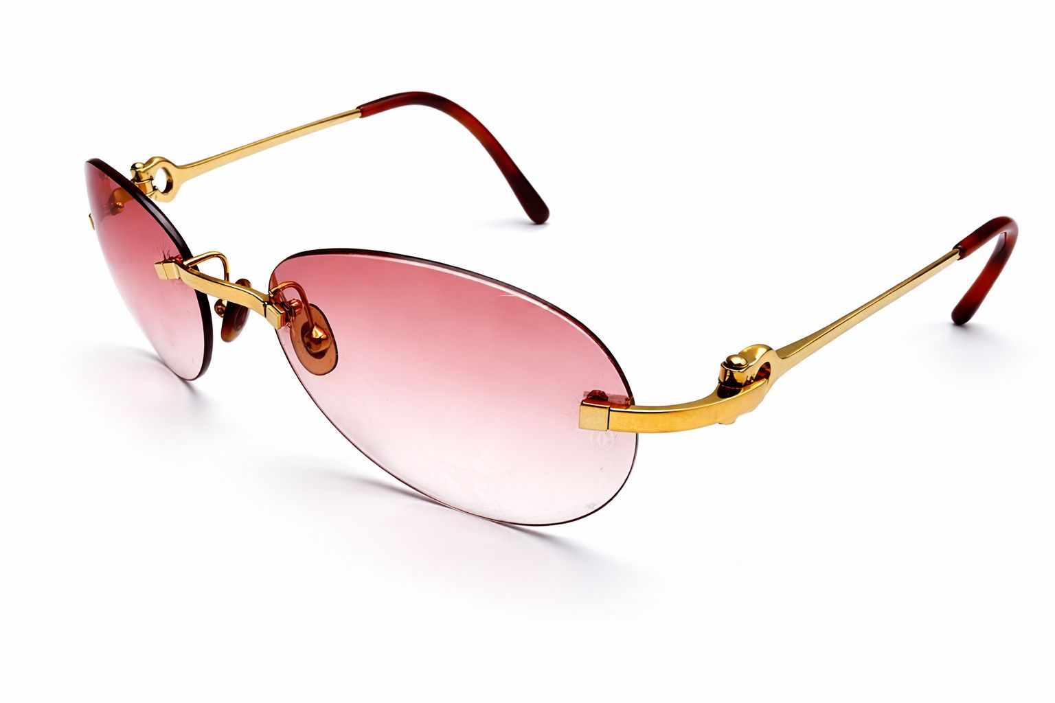 Cartier Authentic Cartier Bolon Gold Glasses CT00450 Size ONE SIZE - 5 Thumbnail