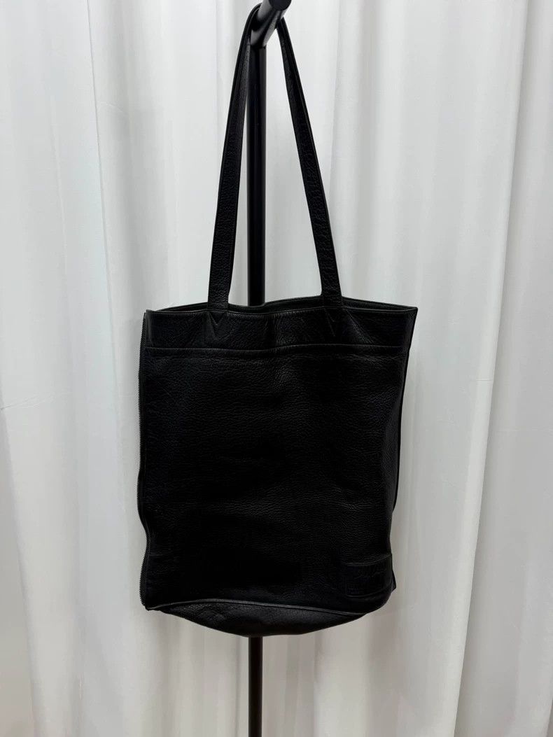 Yohji Yamamoto yohji yamamoto Buckskin zippered logo handbag Size ONE SIZE - 1 Thumbnail