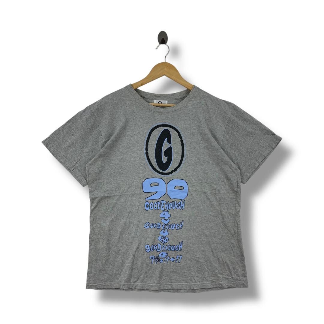 GOODENOUGH × Japanese Brand × Vintage Vintage GOODENOUGH spellout design tee Size US M / EU 48-50 / 2 - 1 Thumbnail