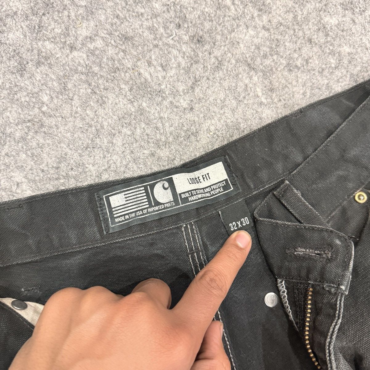 Carhartt Carhartt Double knee Denim Japanese Sashiko Size US 32 / EU 48 - 6 Thumbnail